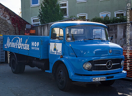 Meinel Bräu brewery, Hof, Franconia, Bavaria, Germany