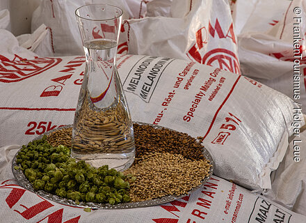 Meinel Bräu brewery, Hof, Franconia, Bavaria, Germany