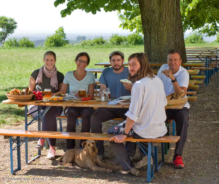 Biergarten - Rast an der Staffelbergklause