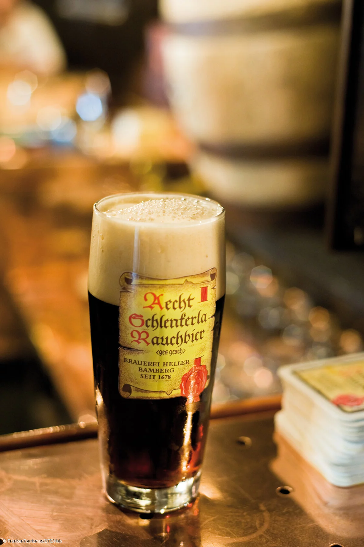 Bierglas Gaststätte Schlenkerla