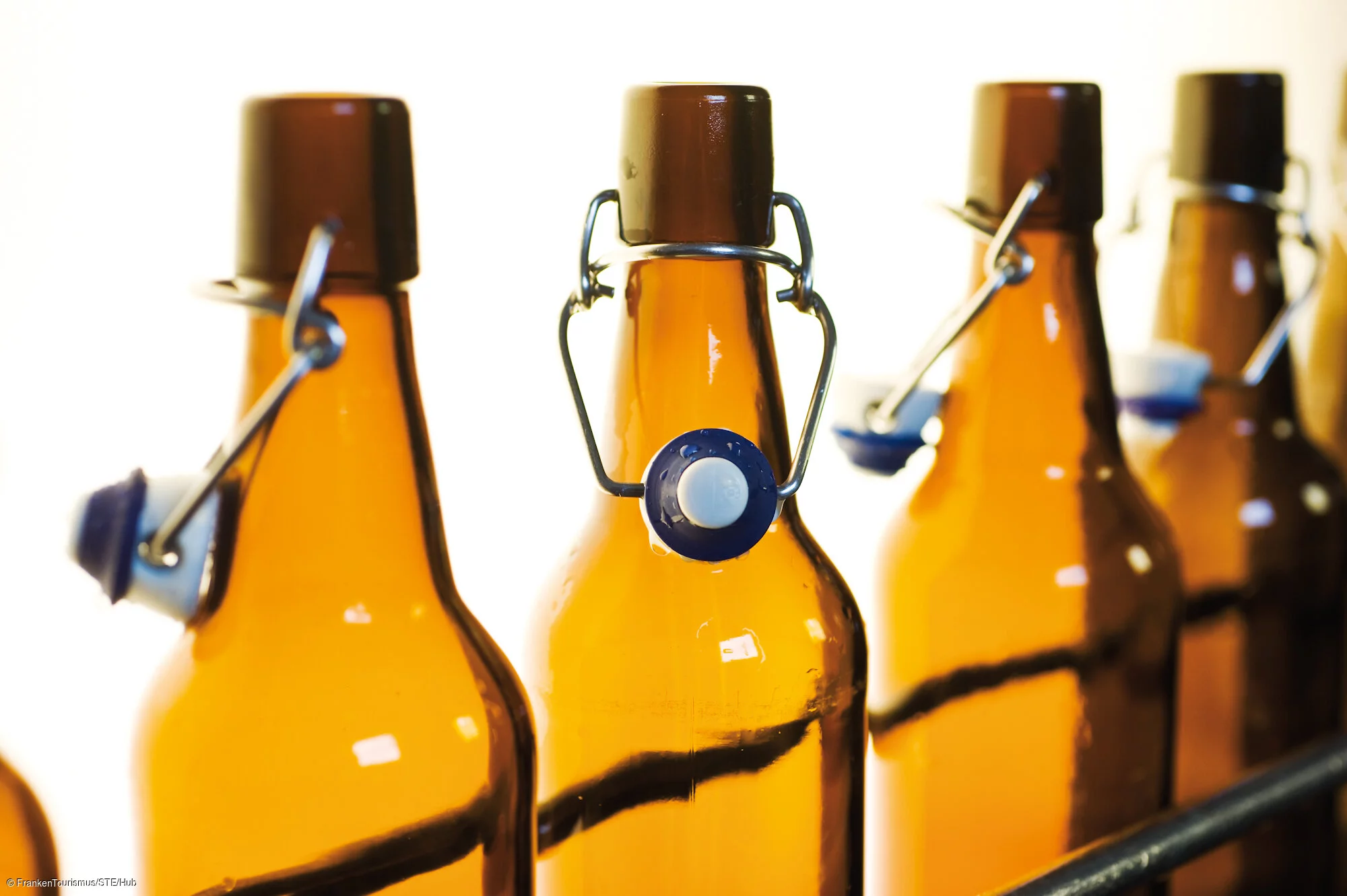 Flasche mit Bügelverschluss
