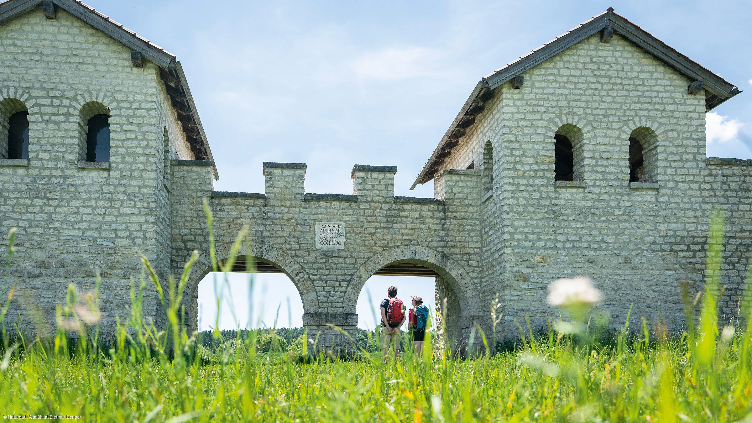 Römerkastell bei Pfünz - Nordtor