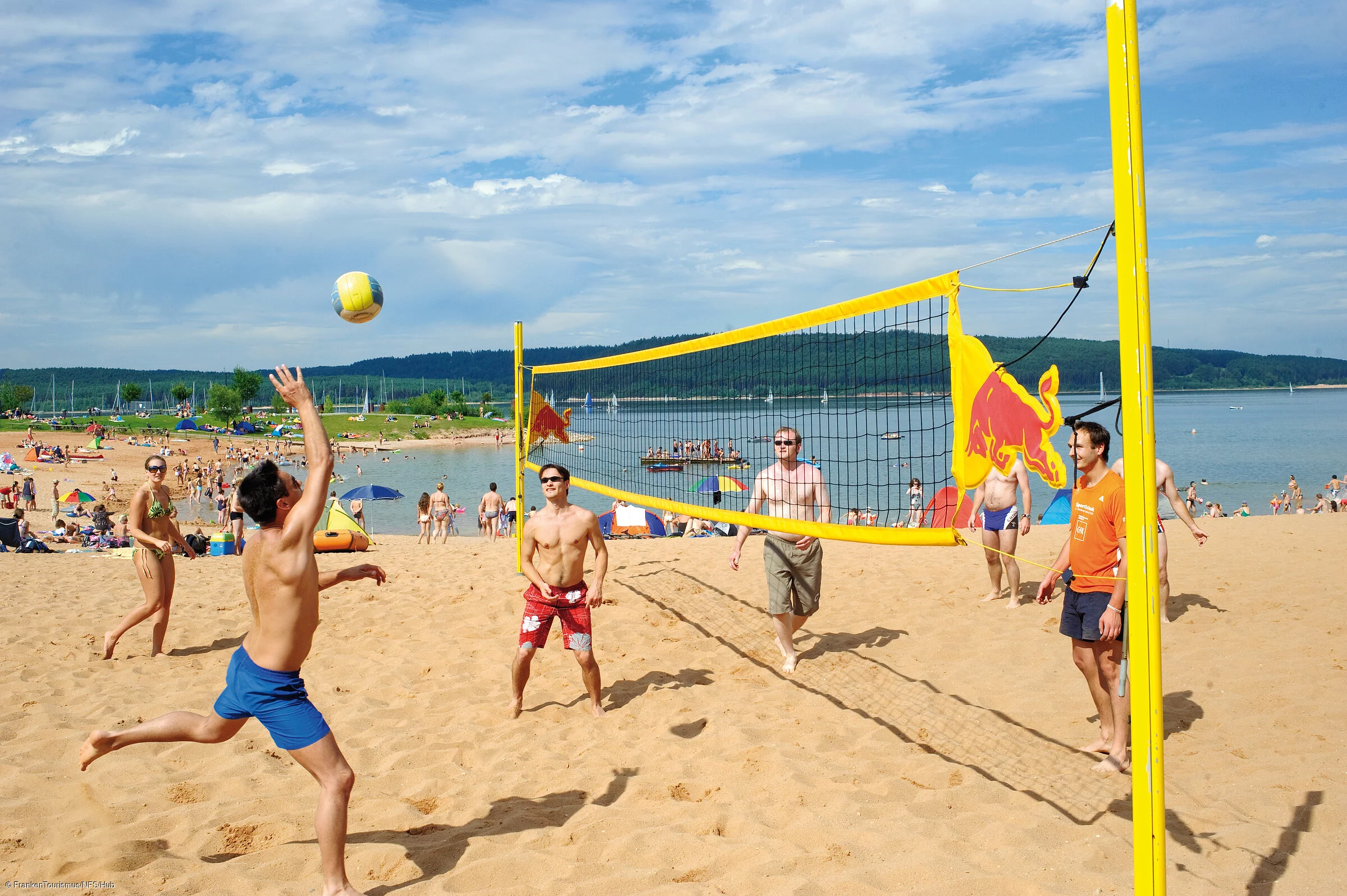 Beach-Volleyball am Brombachsee