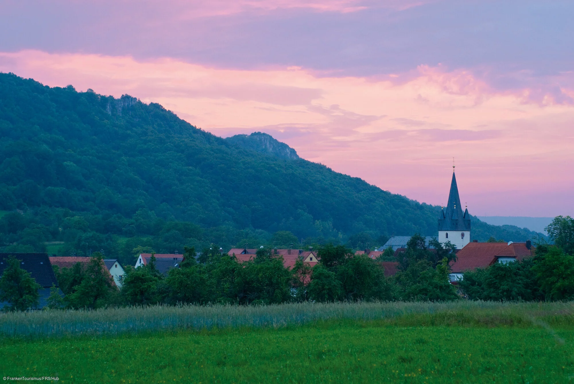 Landschaft in der Fränkischen Schweiz