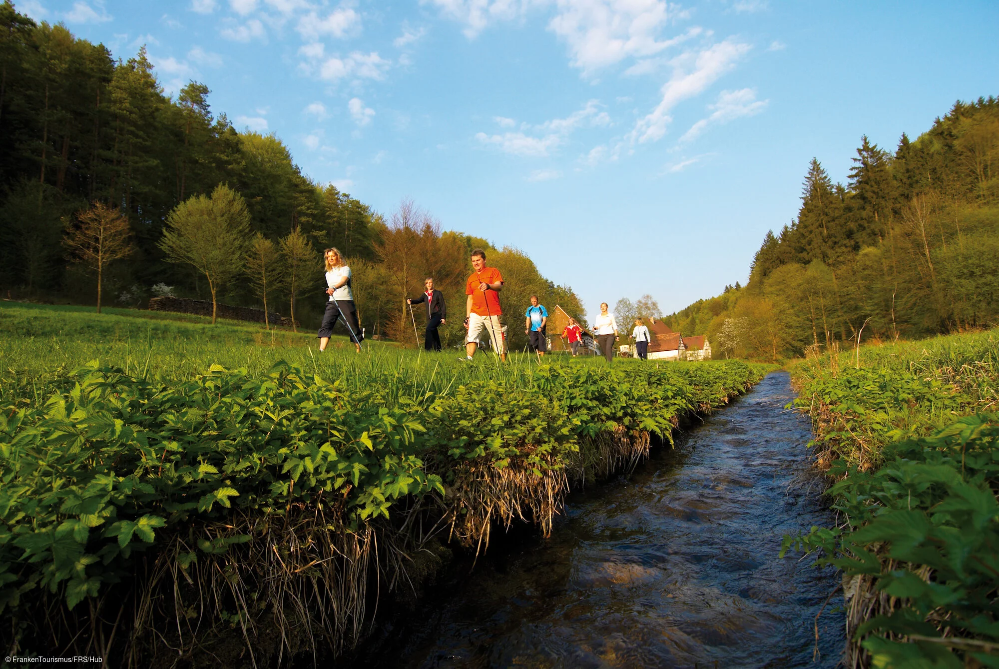 Nordic walken im Trubachtal