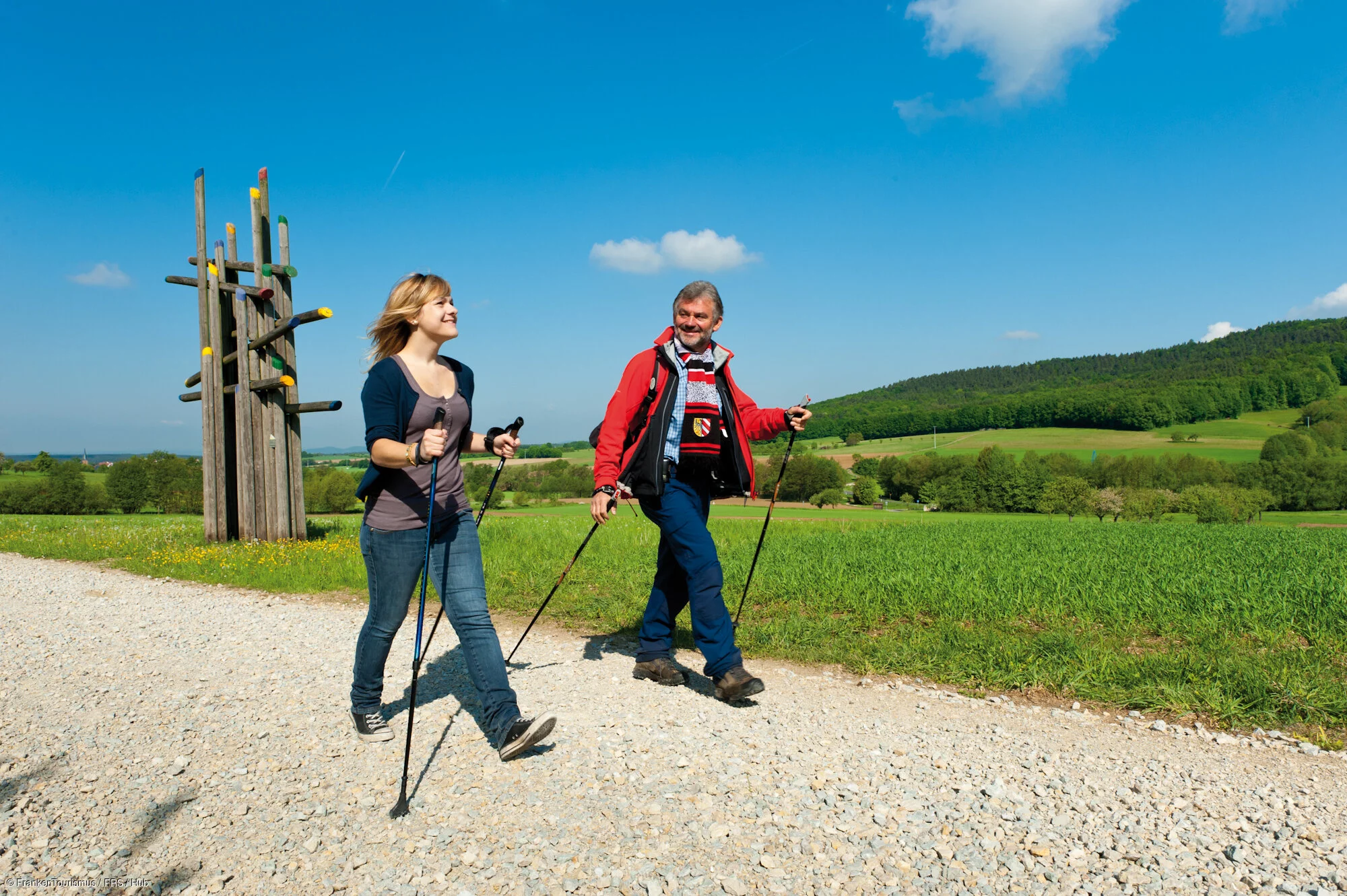 Wandern am Skulpturenweg