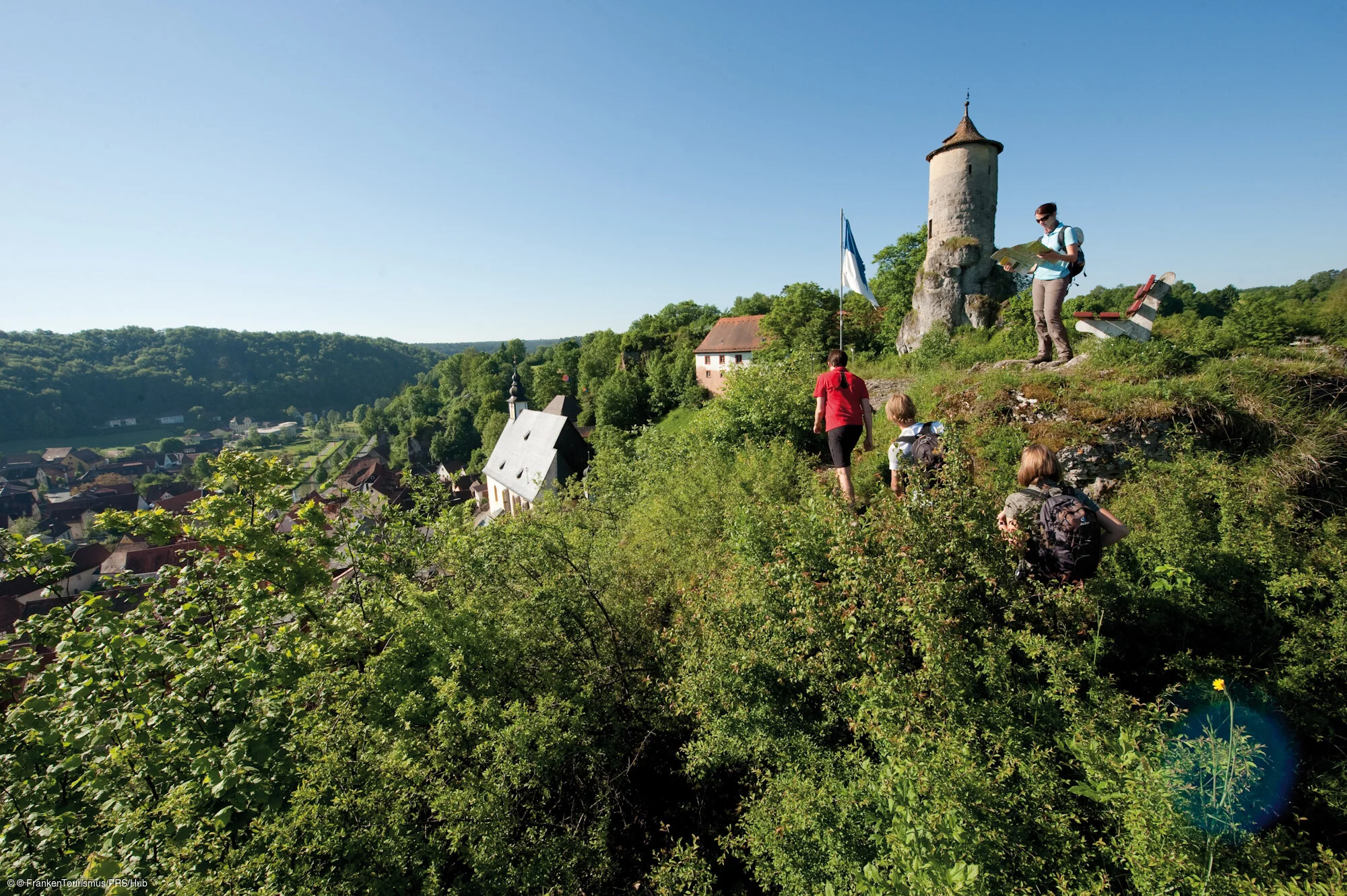 Wandern am Steinernen Beutel