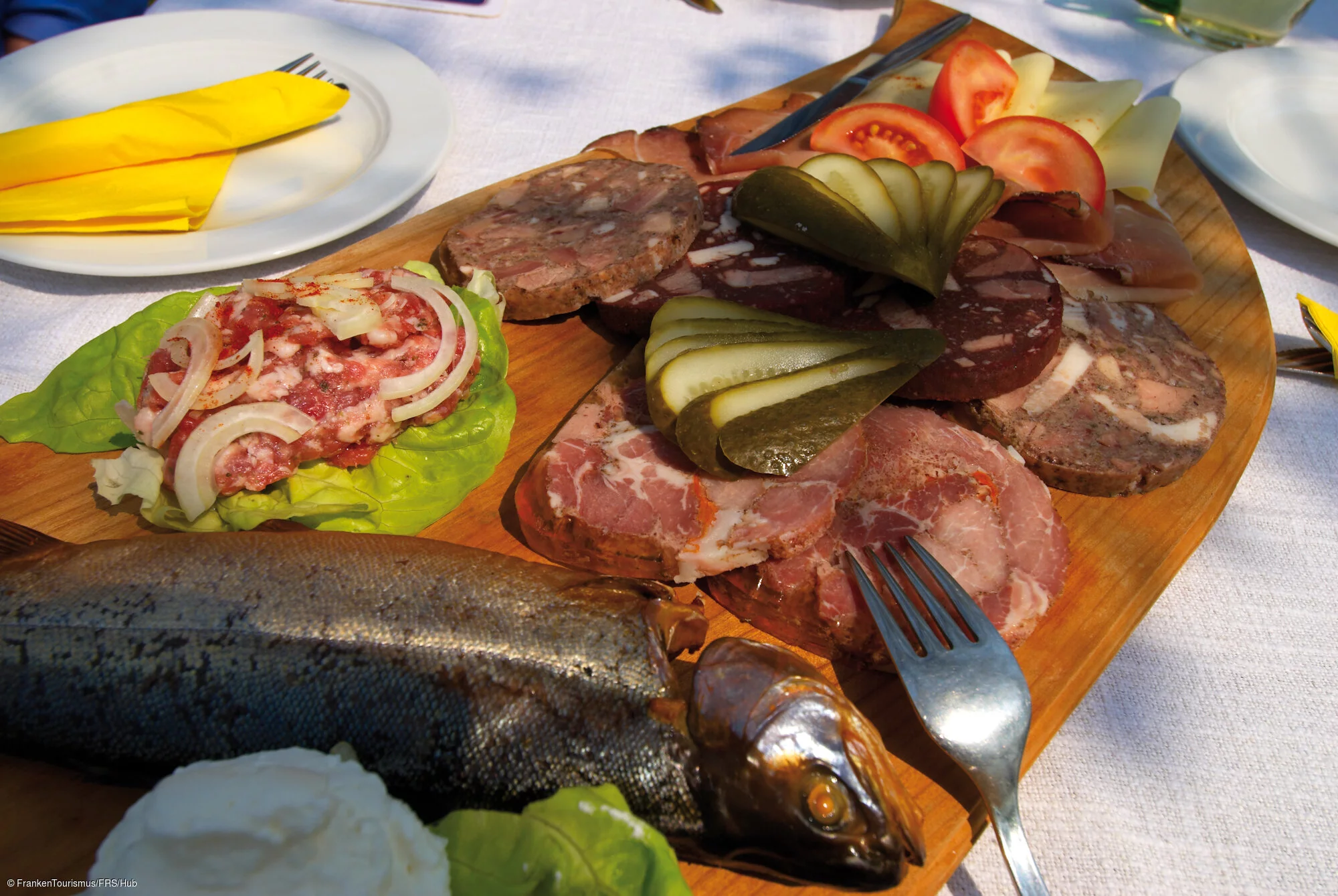 Essenbilder und Brotzeit im Maihof in Köttweinsdorf
