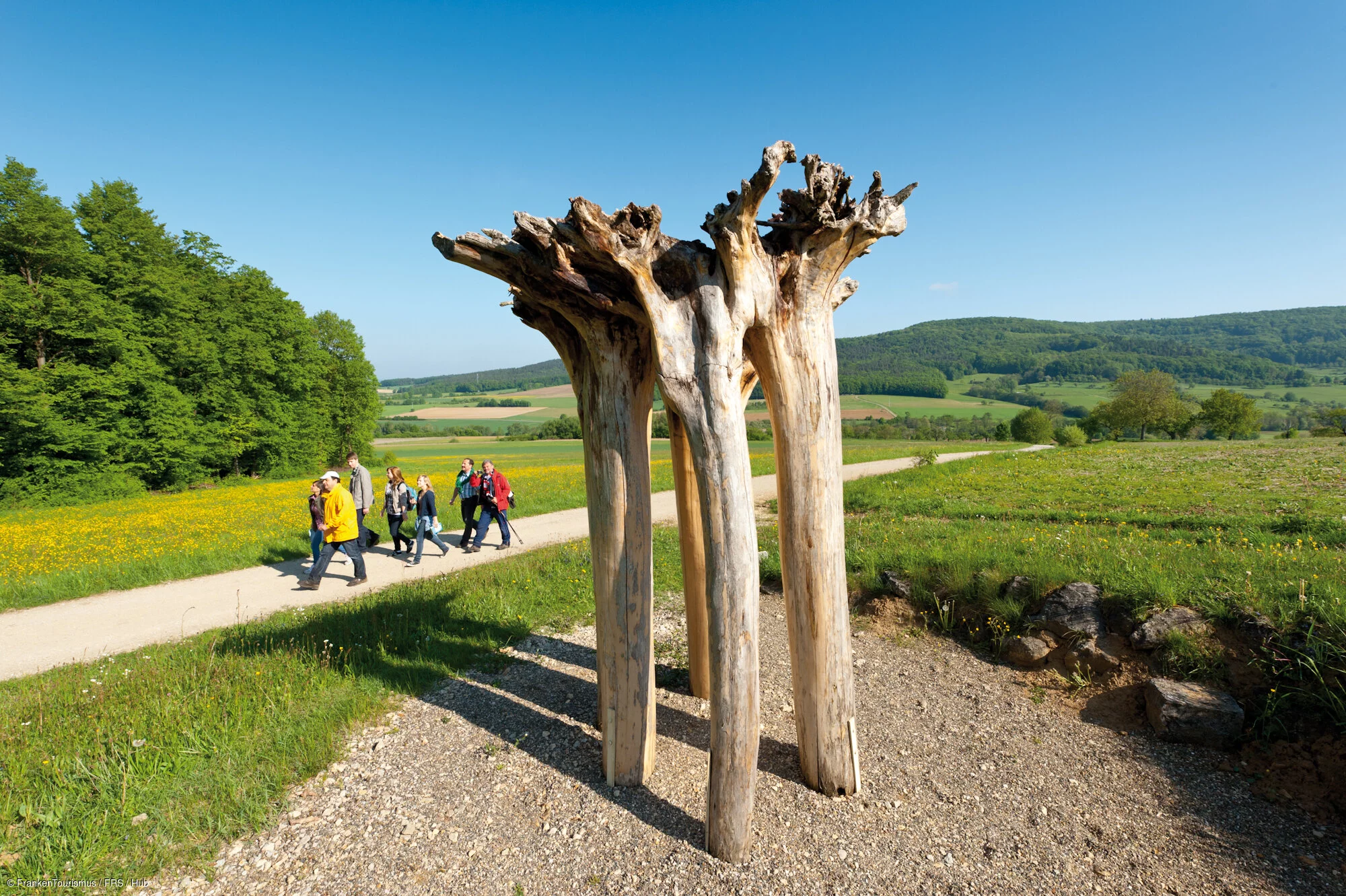 Wandern am Skulpturenweg