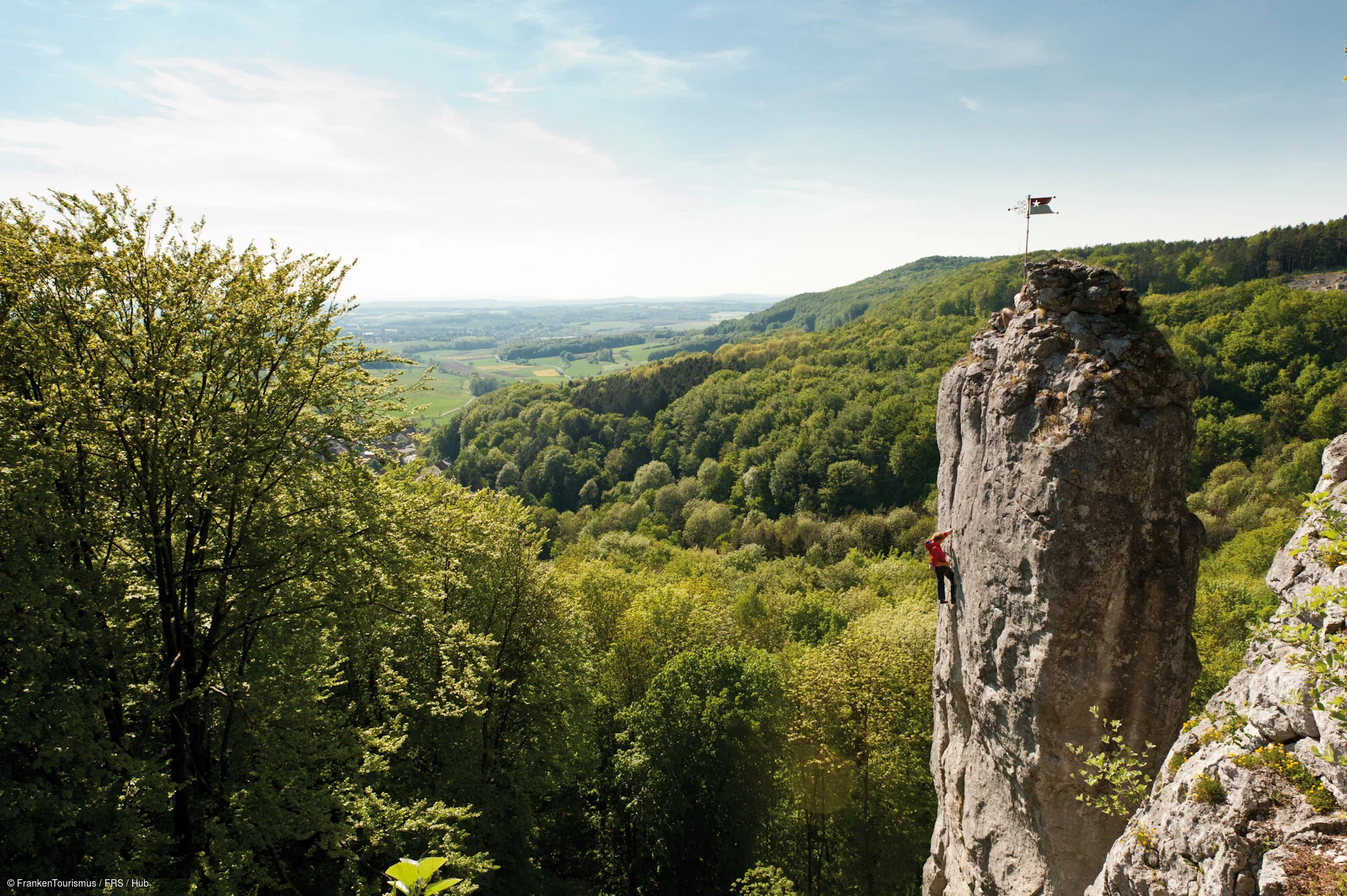 Klettern am Würgauer Turm