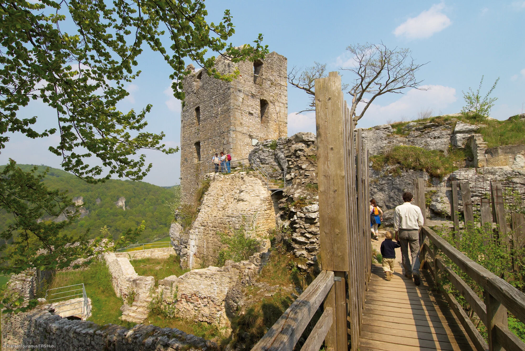 Auf der Ruine Neideck