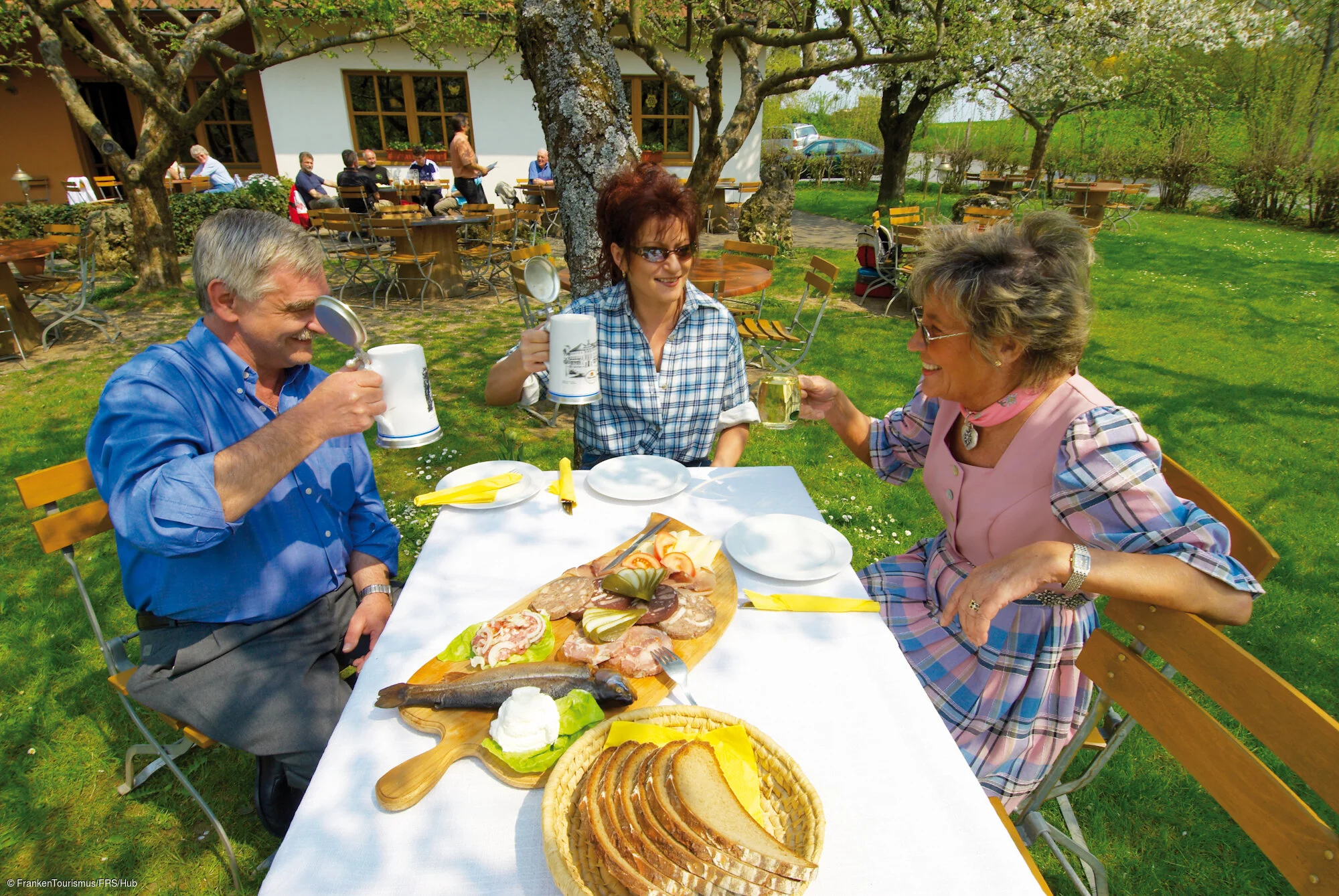 Essenbilder und Brotzeit im Maihof in Köttweinsdorf
