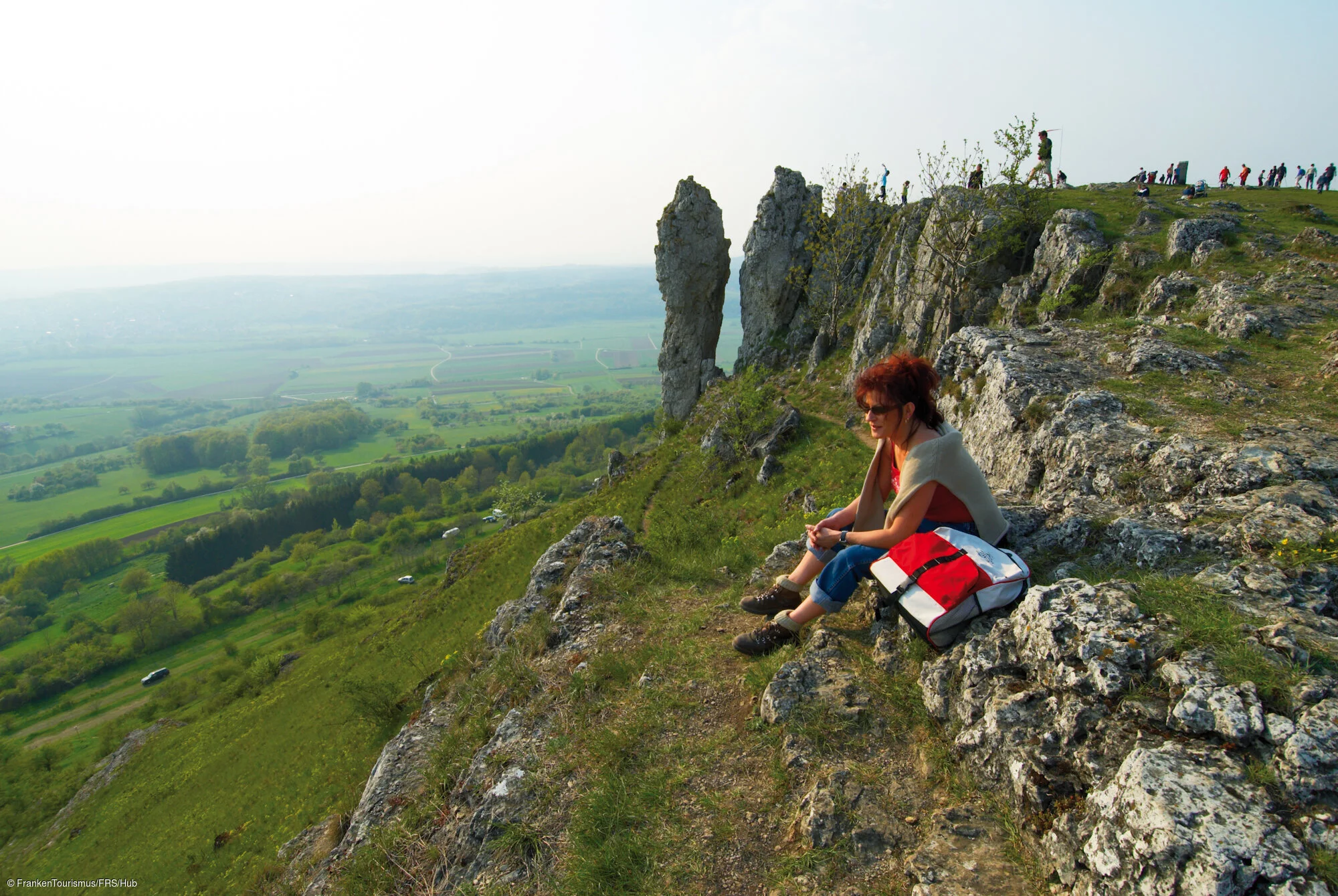 Wandern auf dem Plateauberg Walberla