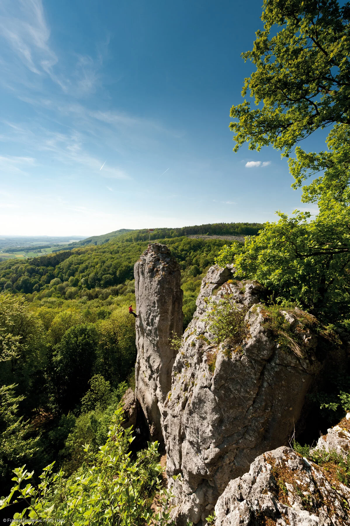 Klettern am Würgauer Turm