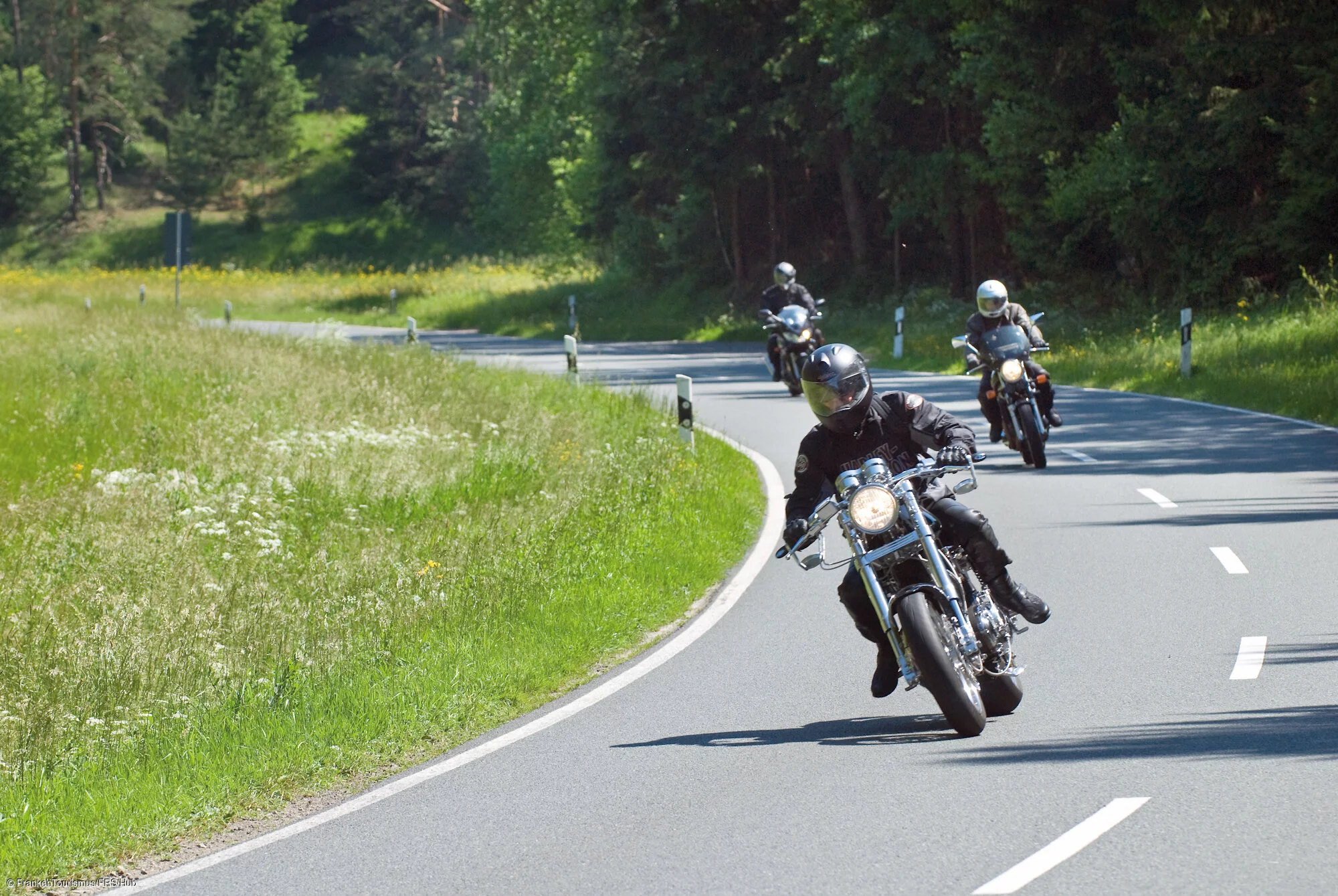 Motorradfahren in der Fränkischen Schweiz