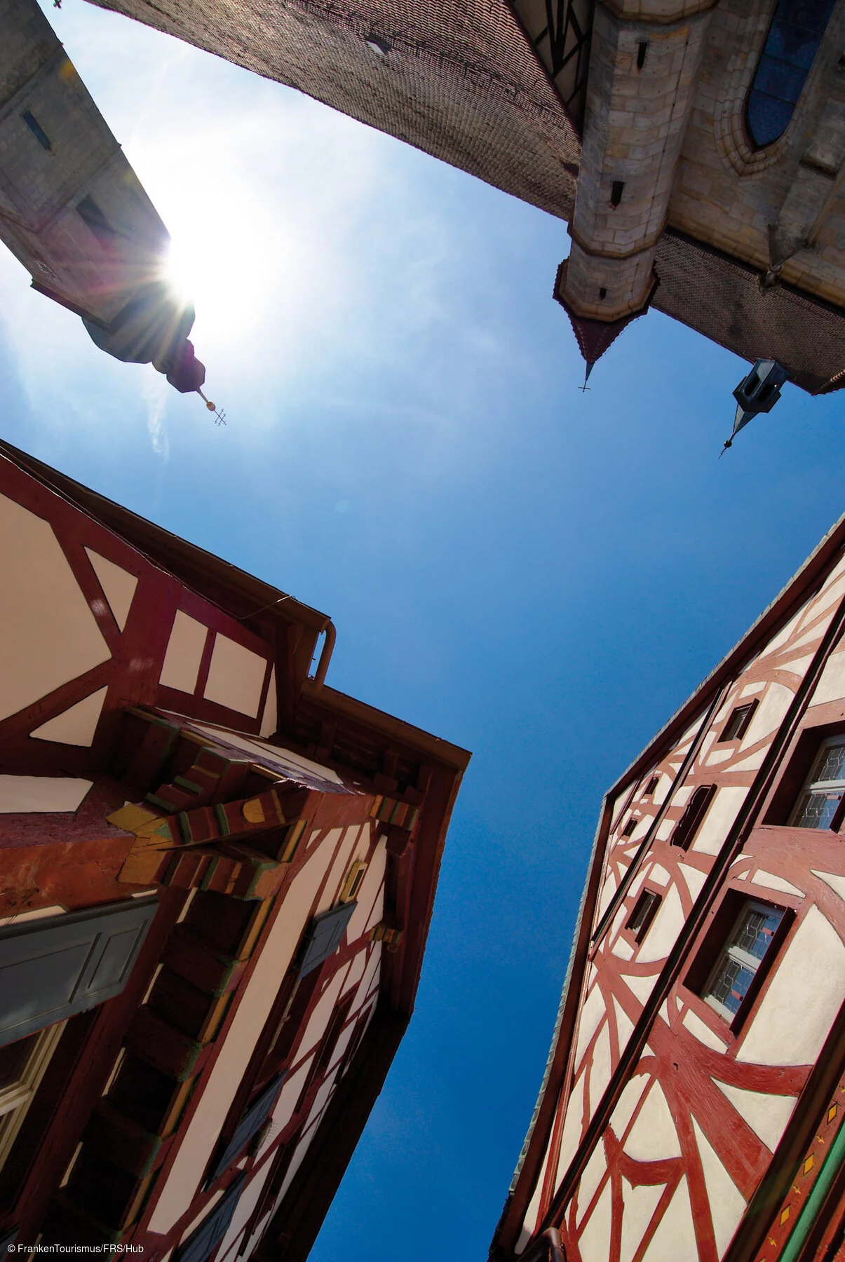 Fußgängerzone Forchheim mit Rathausensemble