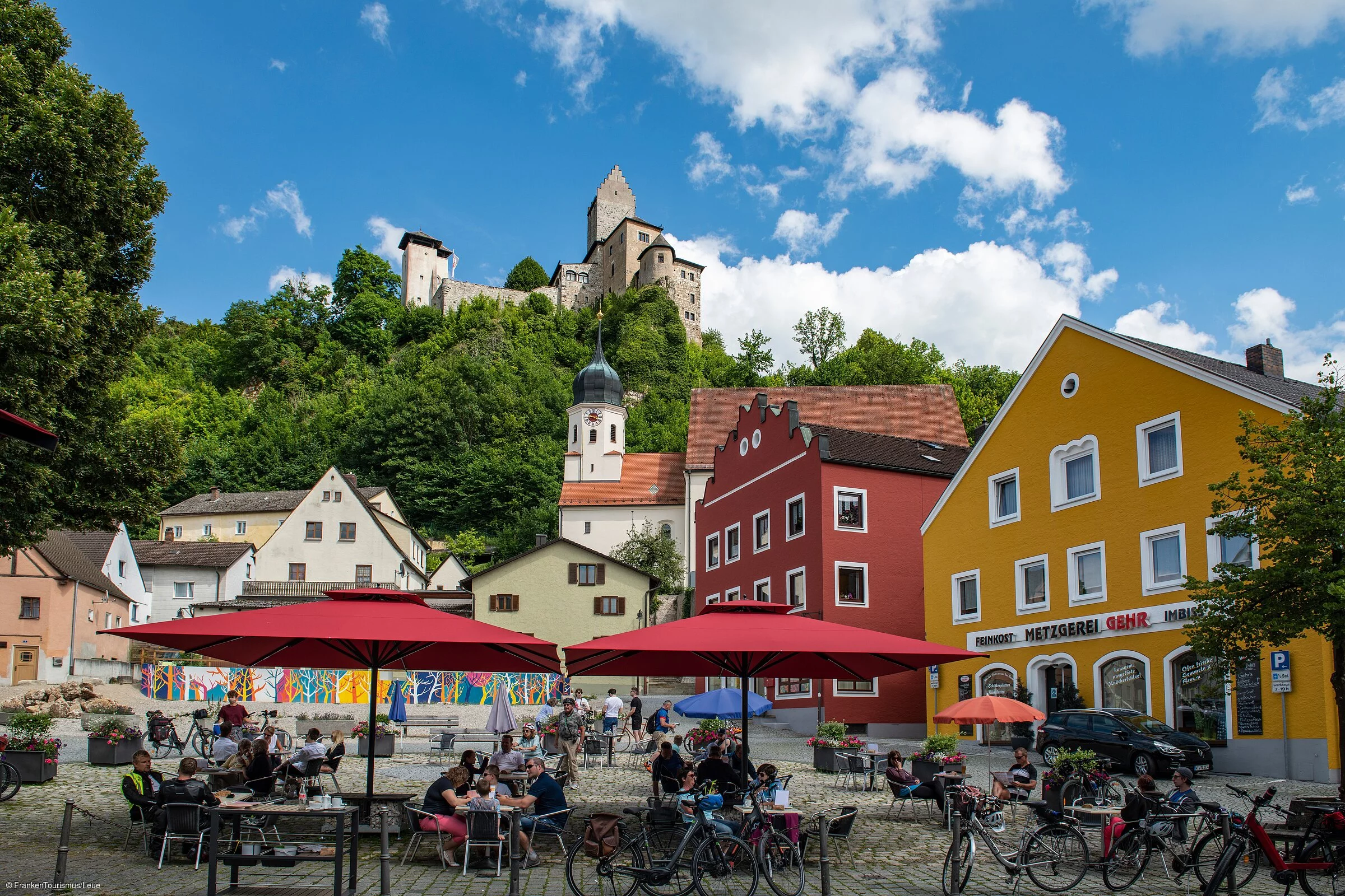 Stadtkern mit Burg Kipfenberg