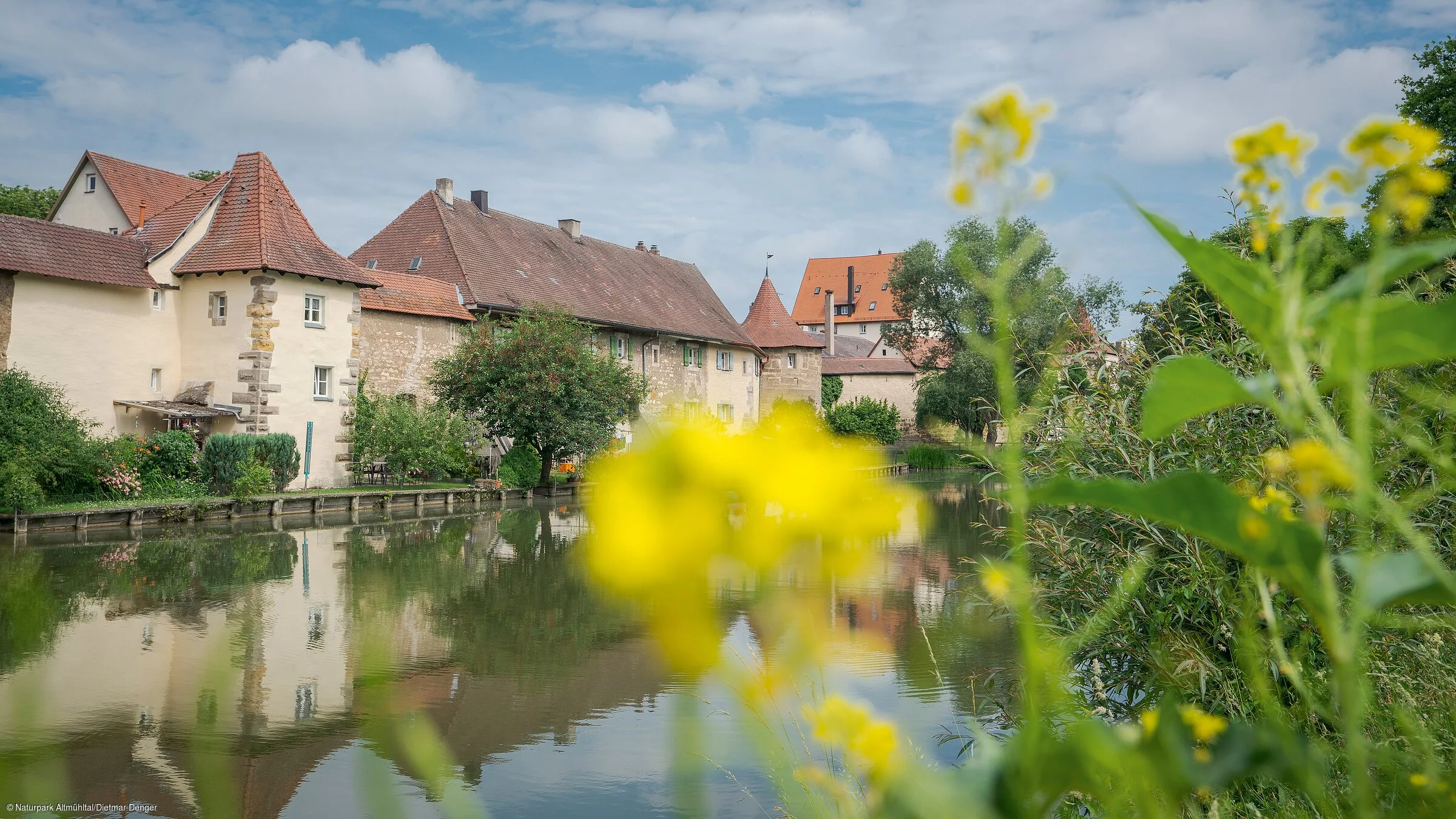 Seeweihermauer mit Seeweiher