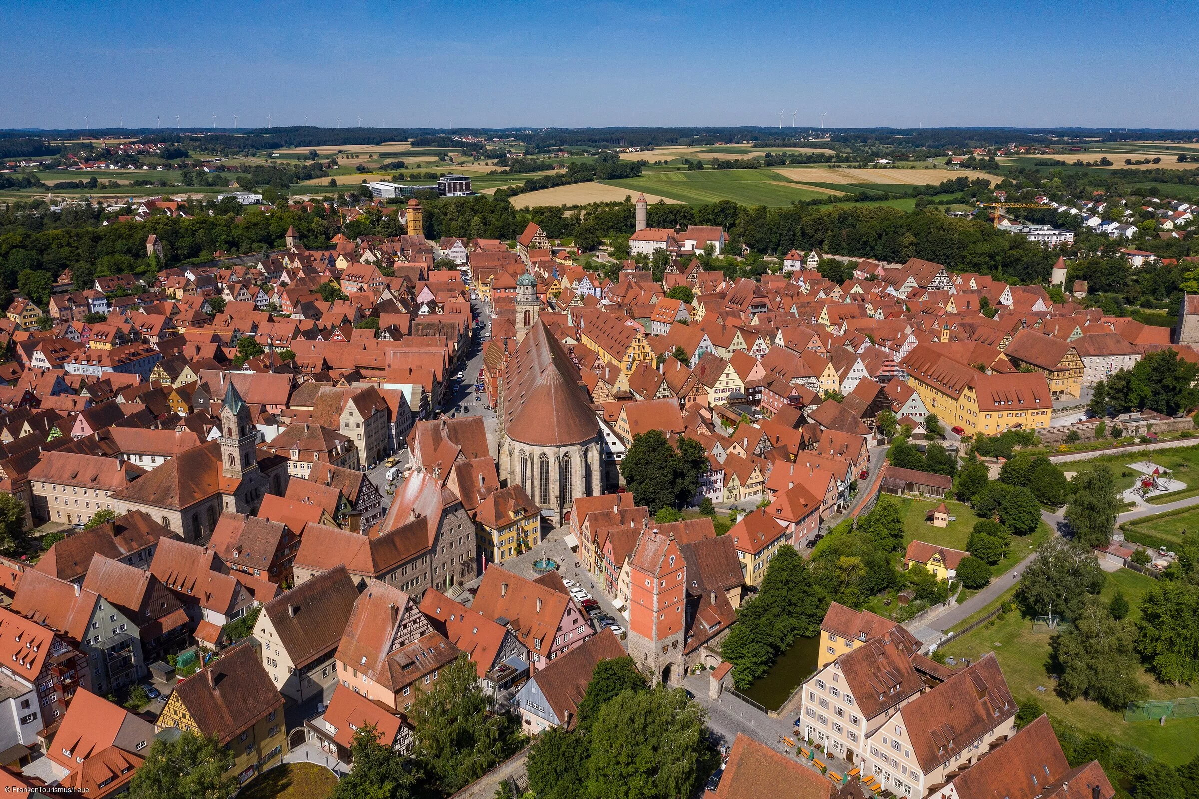 Altstadt - Luftaufnahme, Münster St. Georg