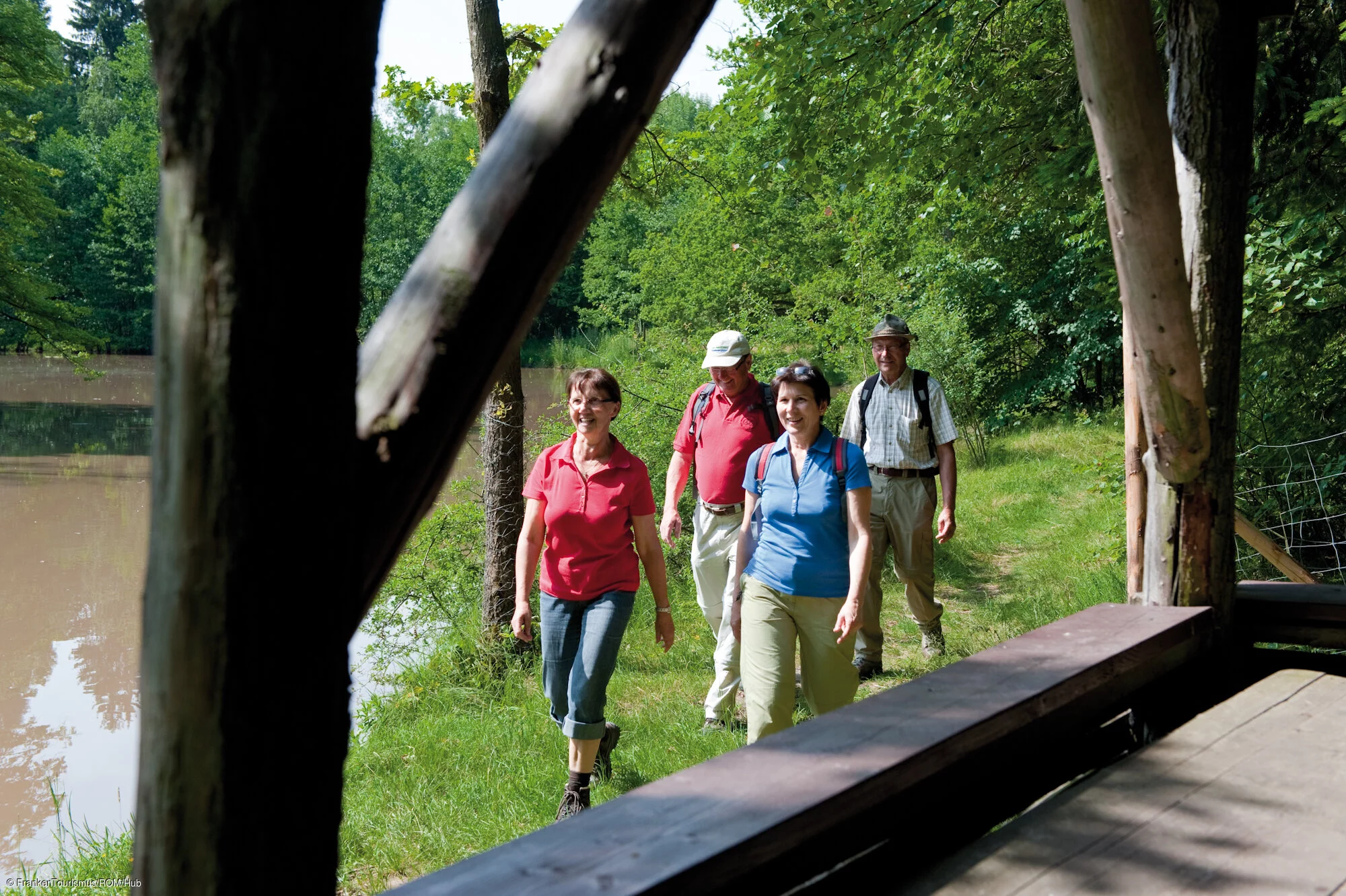 Wandern am Europäischen Wasserscheideweg
