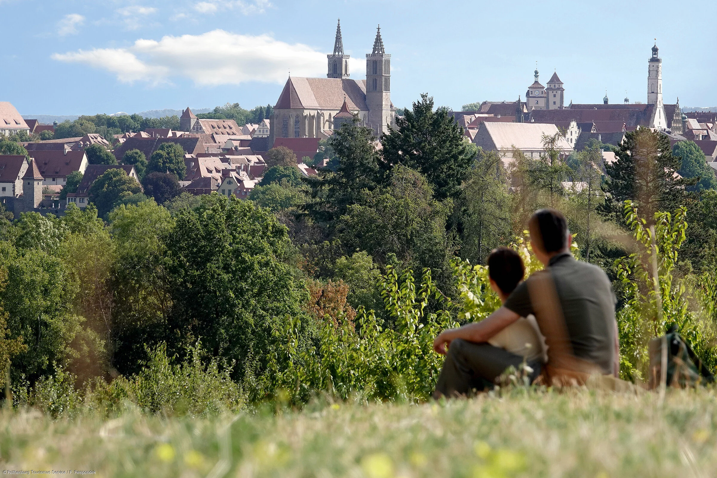 Wandern um Rothenburg