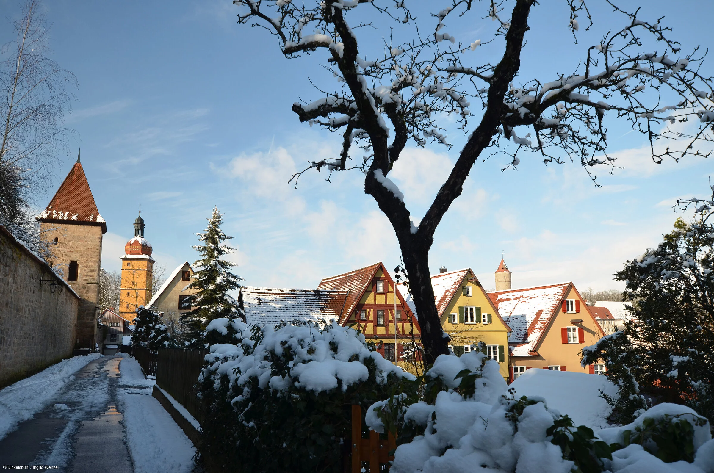 Winterliches Dinkelsbühl