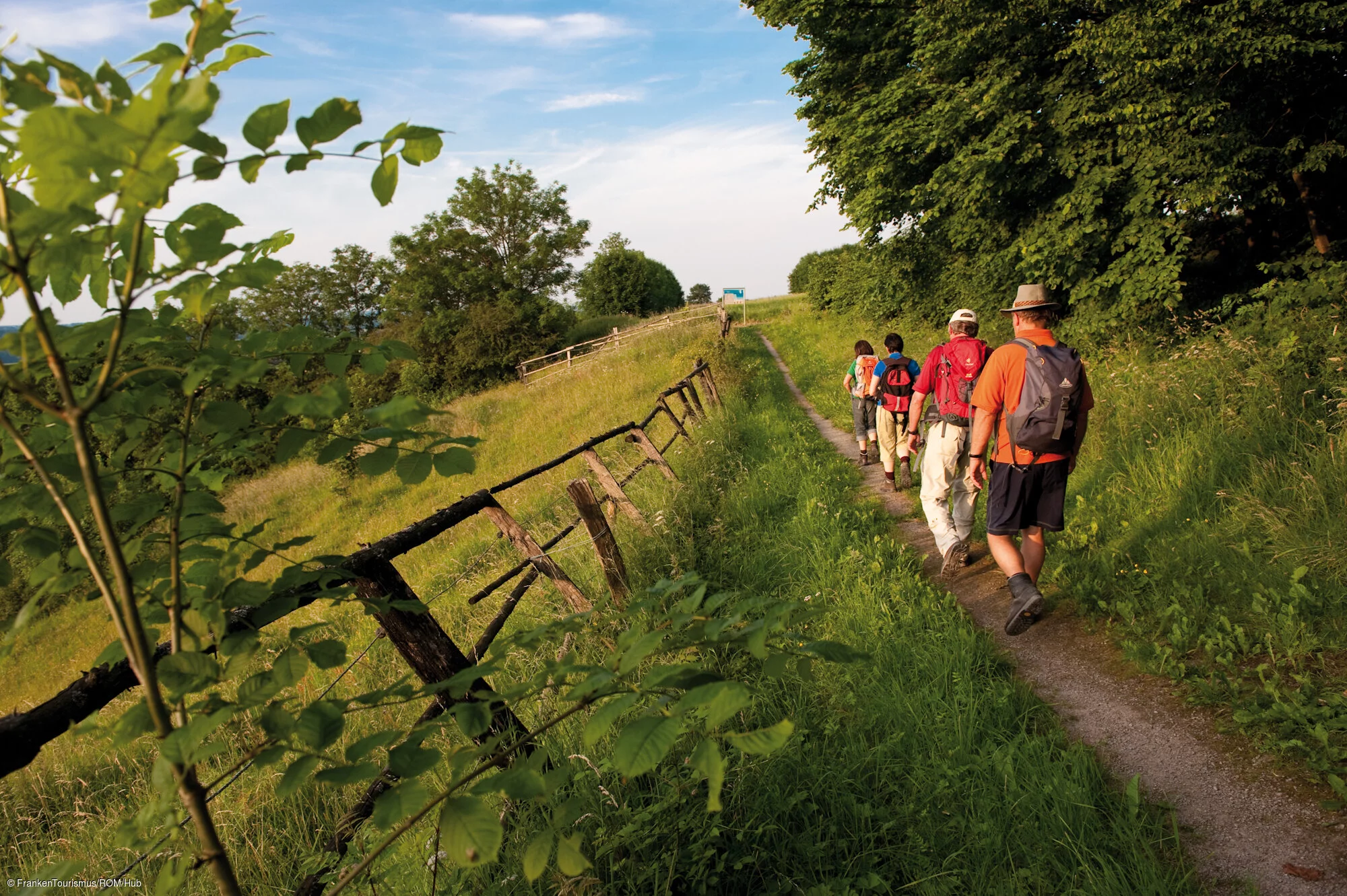 Wandern am Europäischen Wasserscheideweg