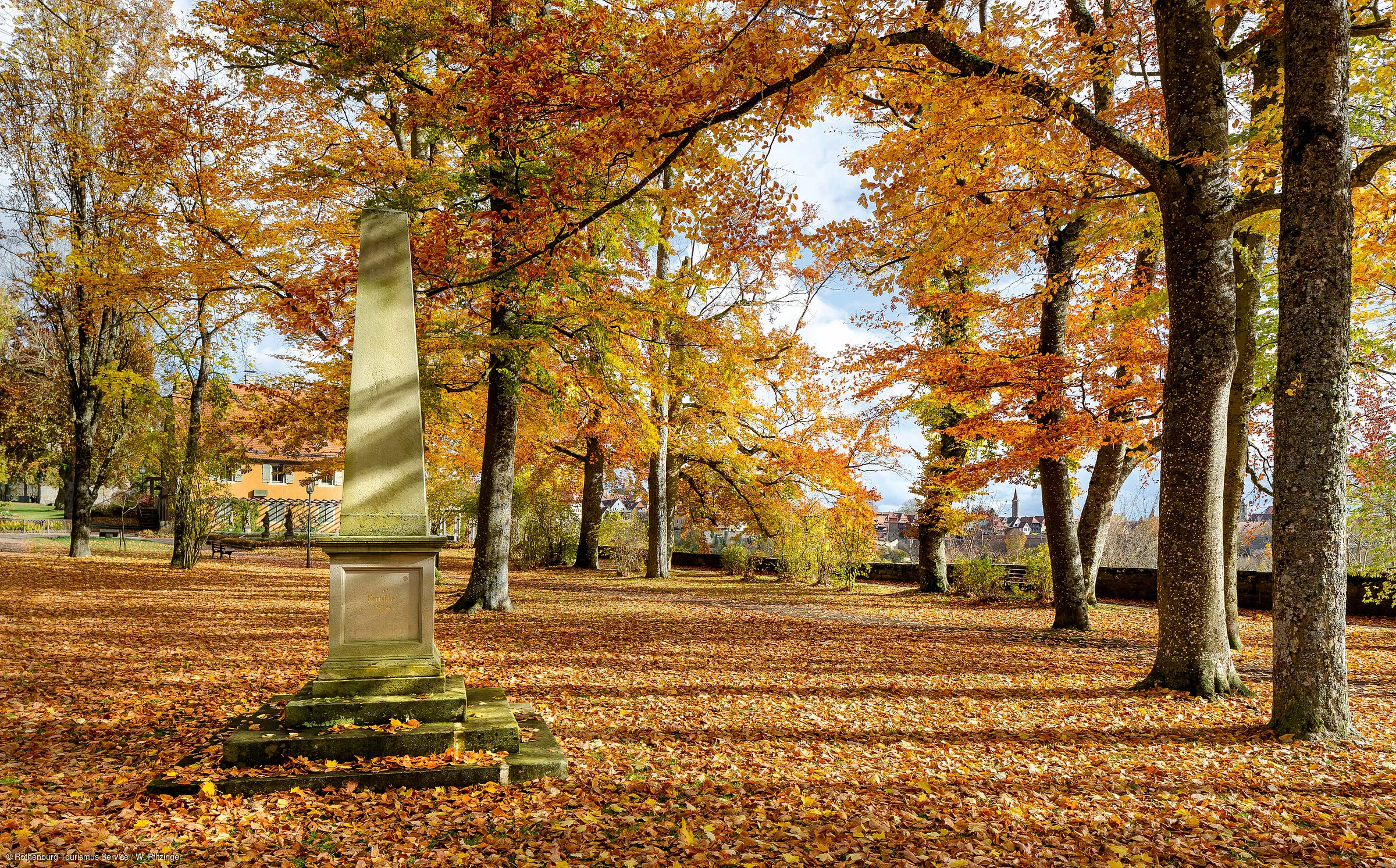 Burggarten im Herbst