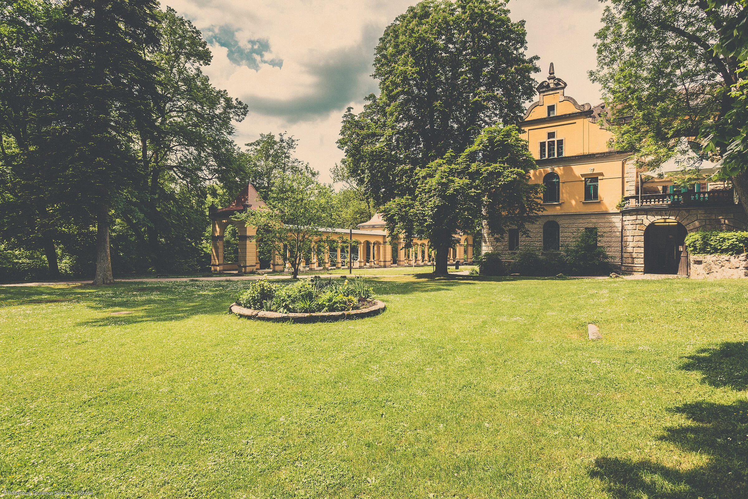 Wildbad Rothenburg o.d.T. mit Parkanlage