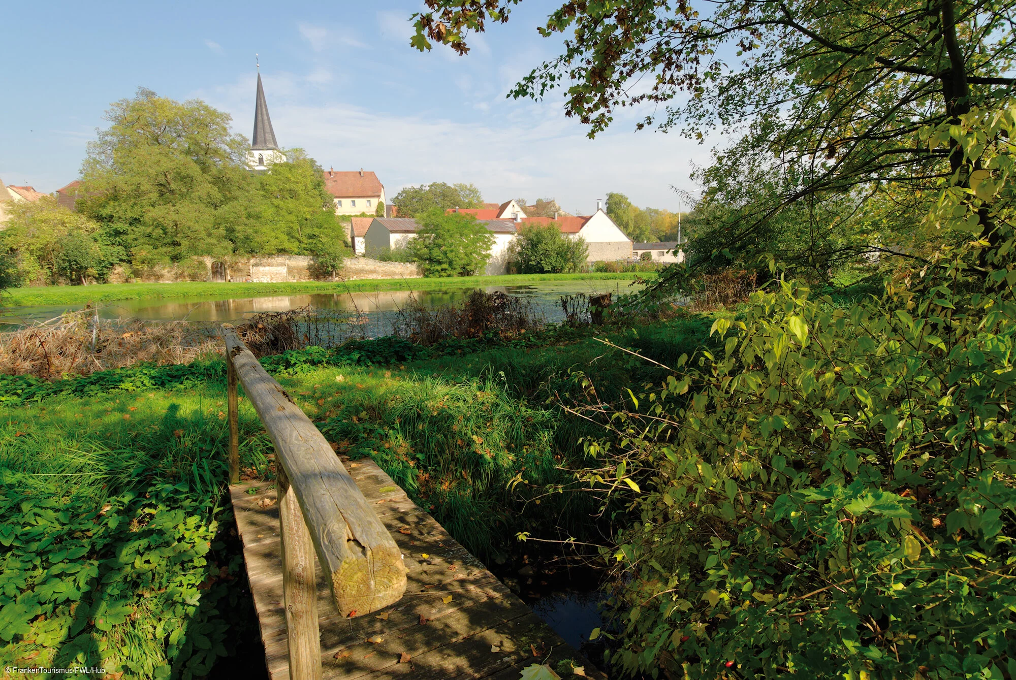 Blick auf Frankenwinheim