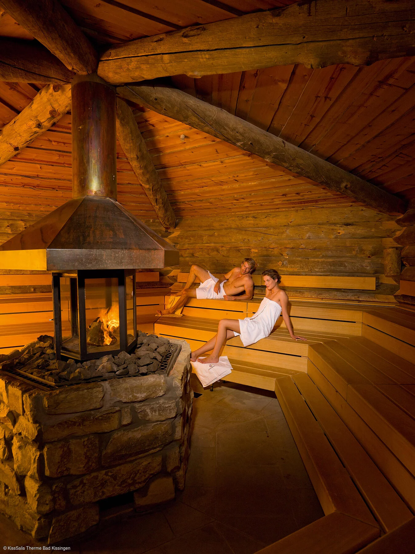 Erdsauna der KissSalis Therme Bad Kissingen