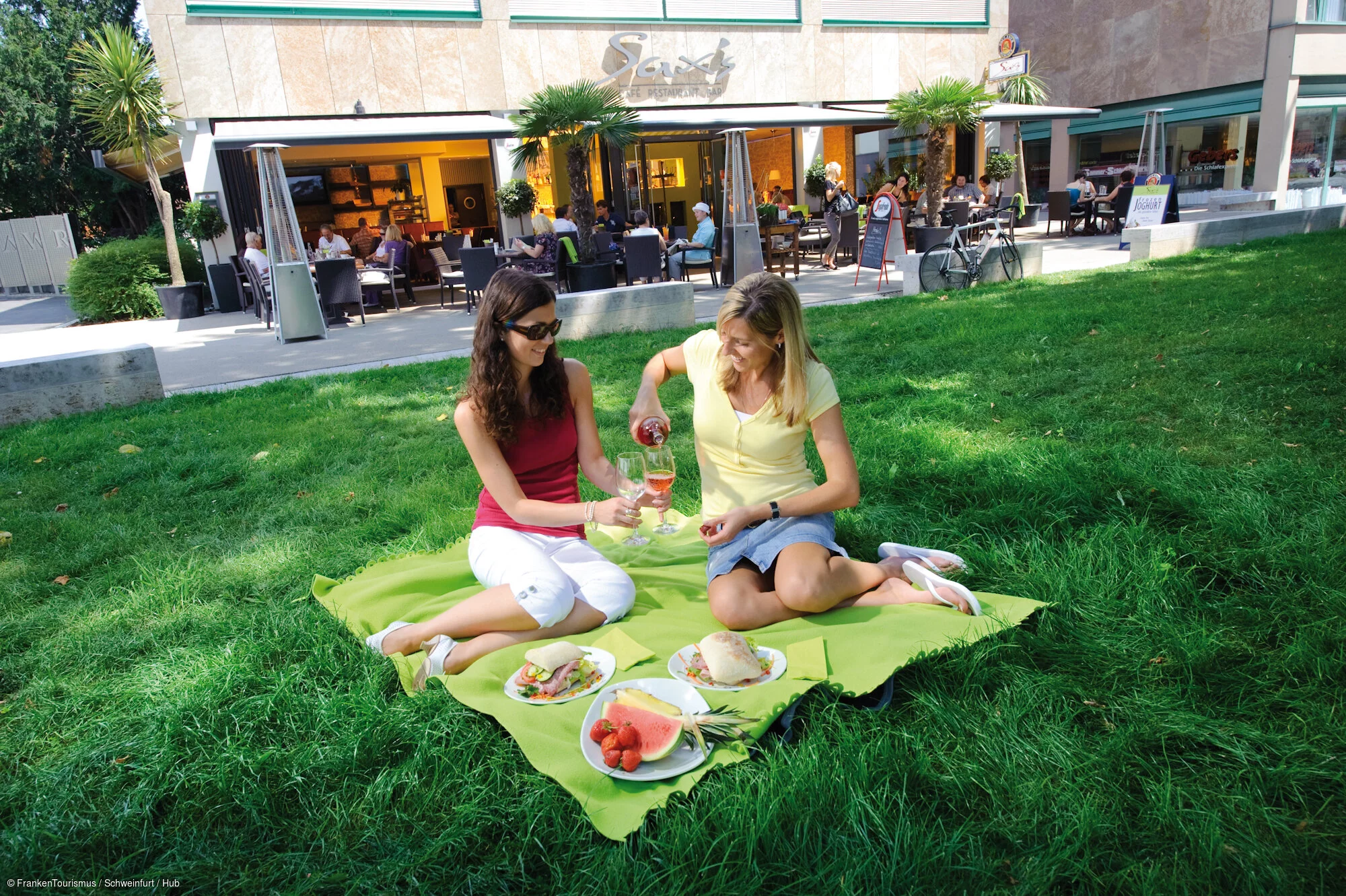 Picknick bei Café Sax´s Schweinfurt