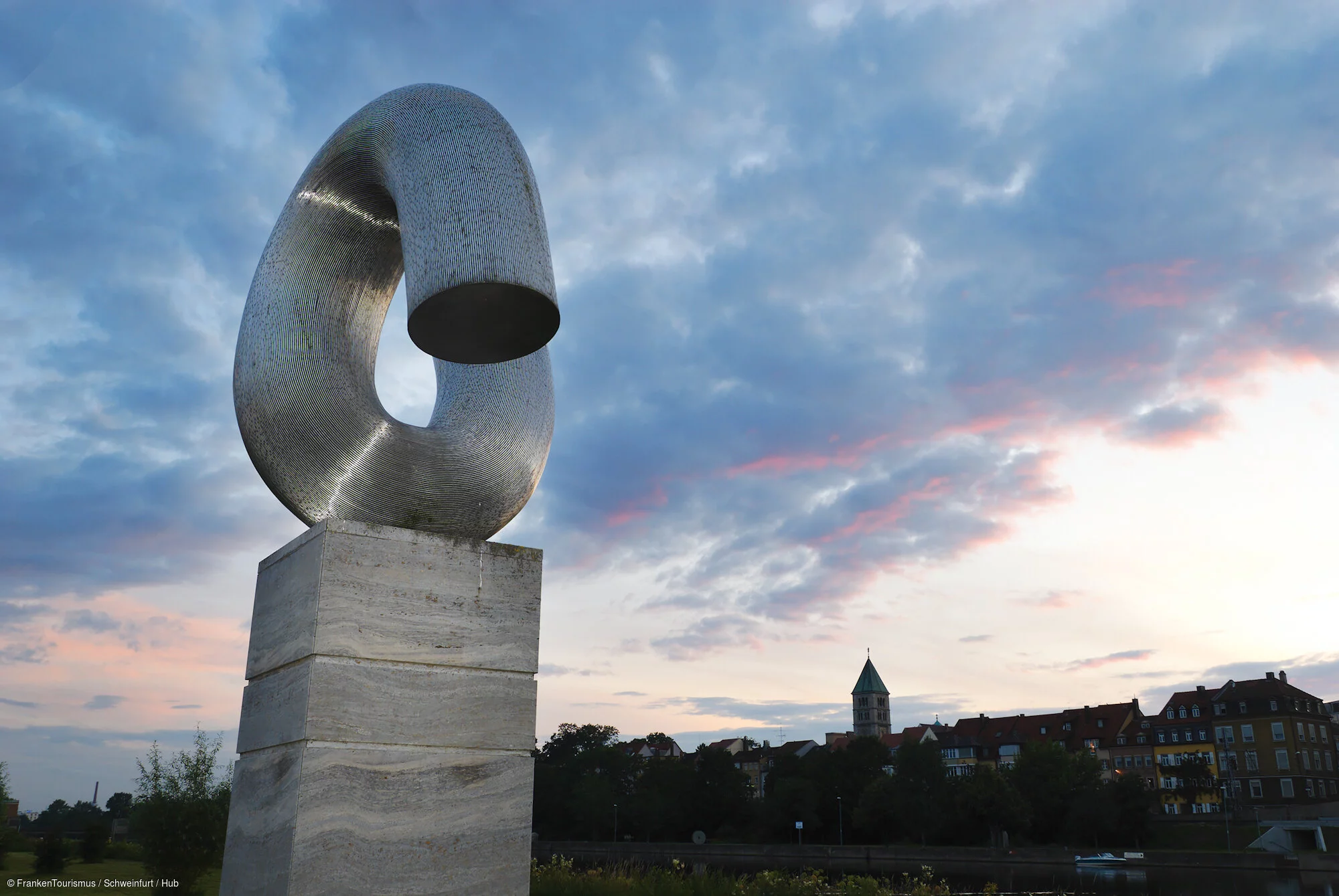 Ankerskulptur Maininsel Schweinfurt