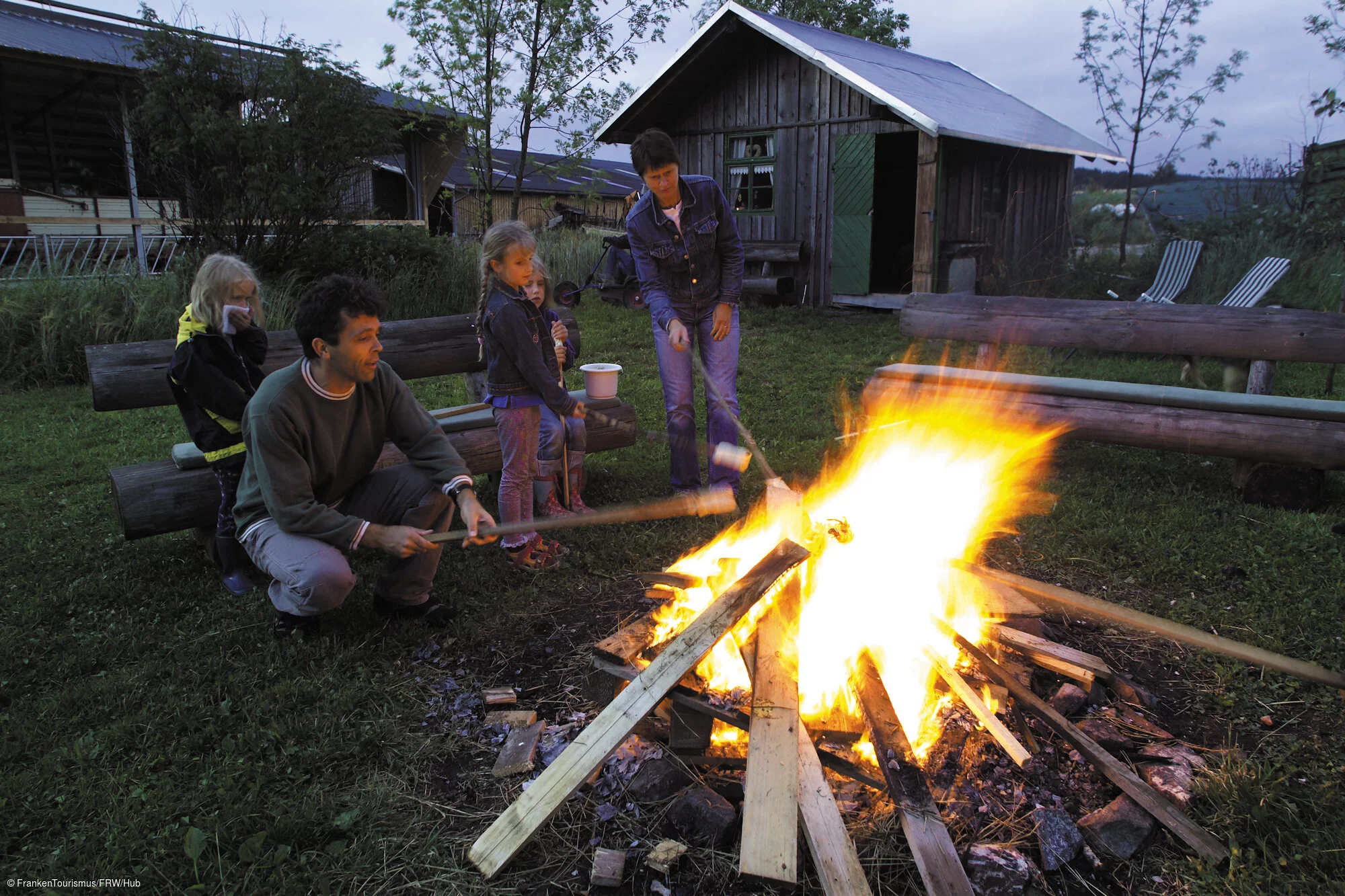 Ferien auf dem Bauernhof; Dauma-Hof, Familie Förtsch