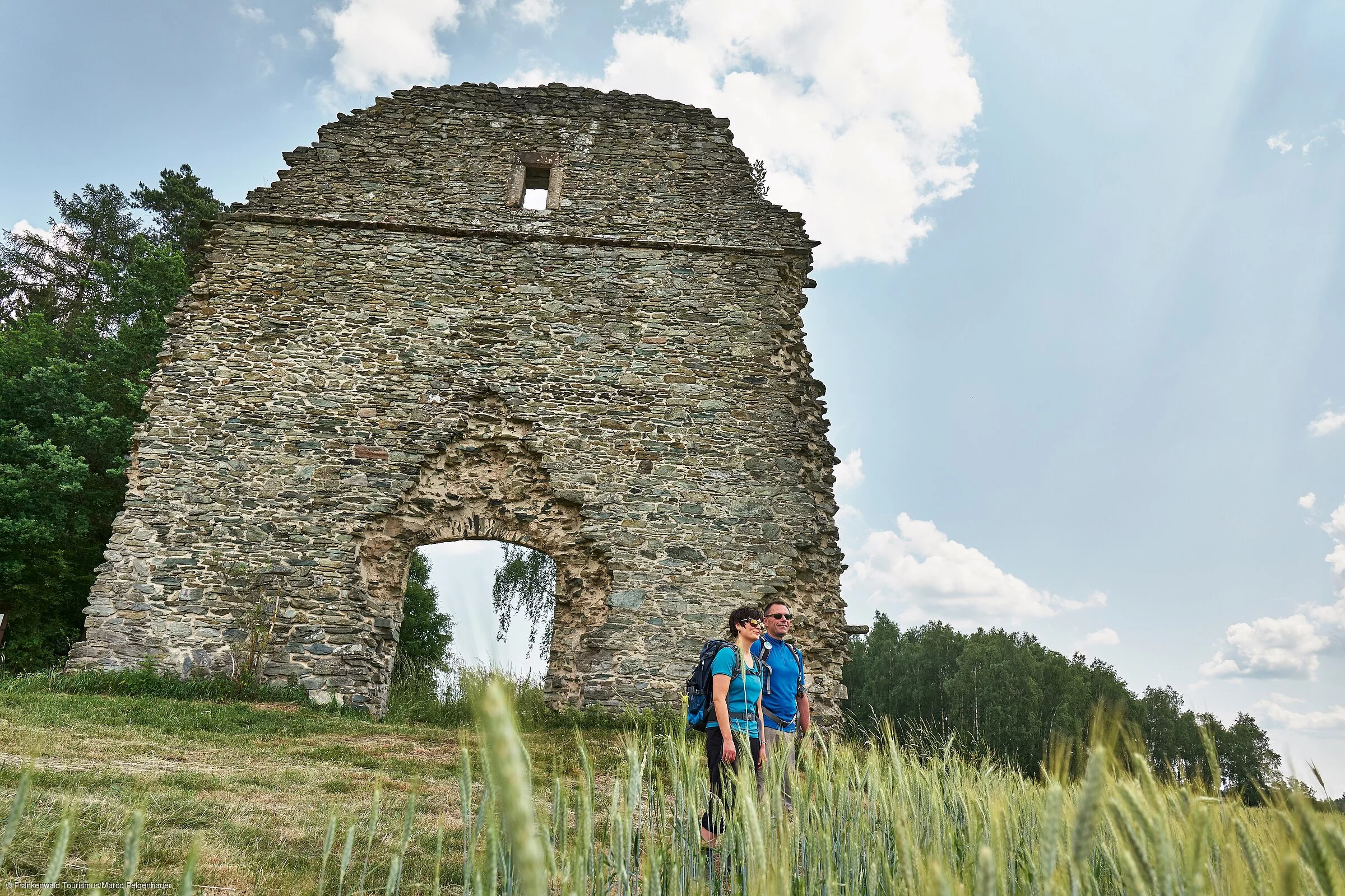 Weite atmen und Geschichte entdecken im Frankenwald