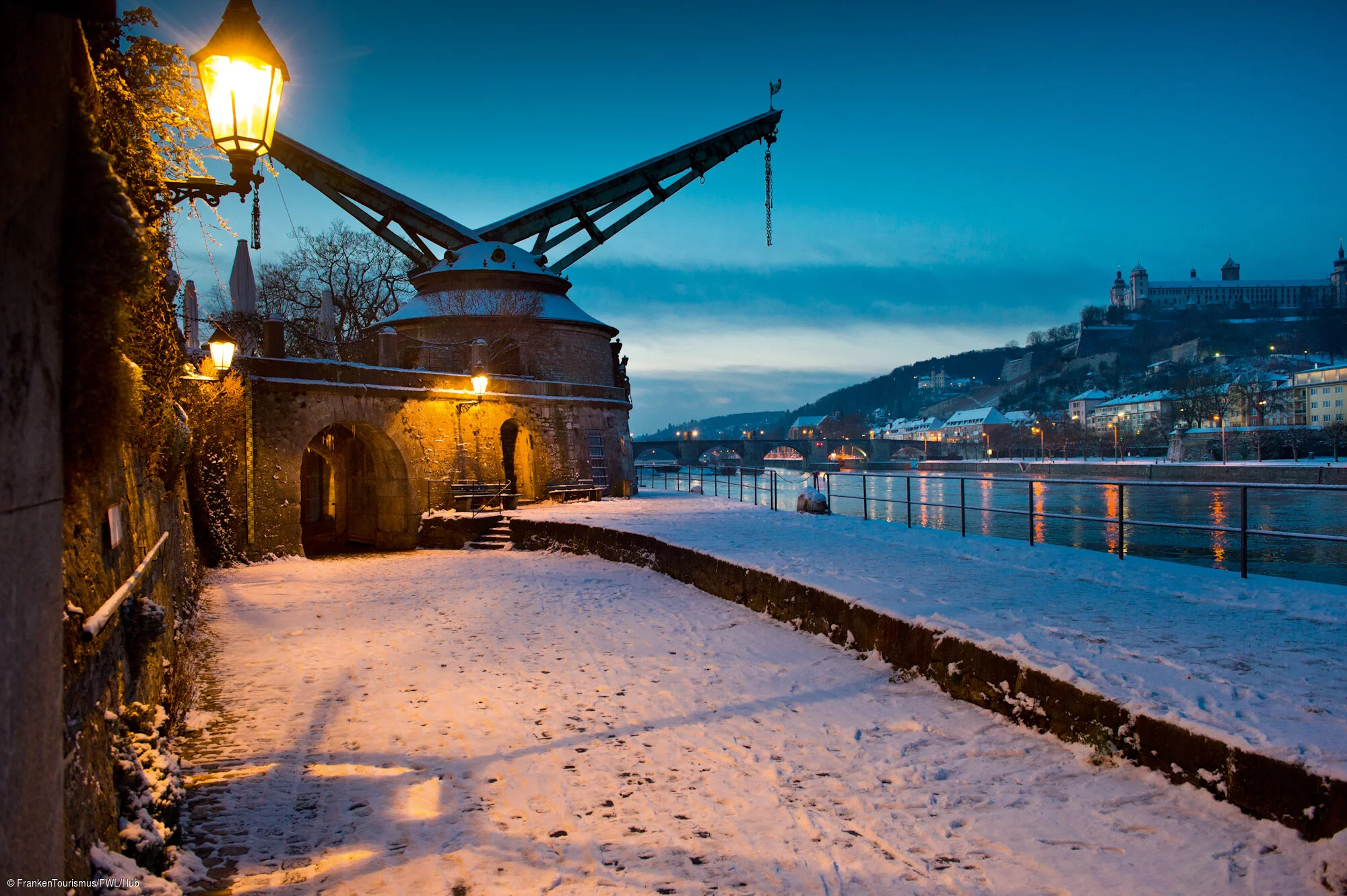 Alter Kranen in Würzburg