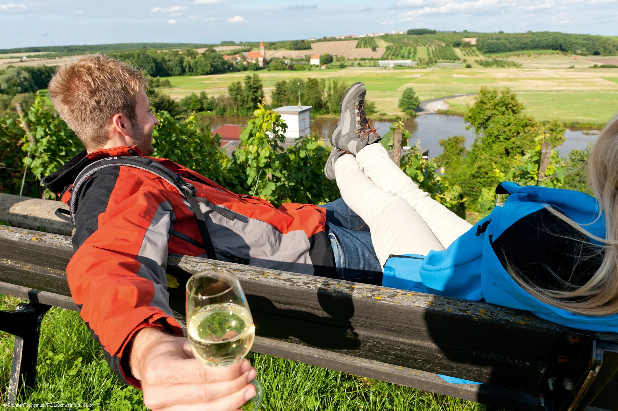 Weingenuss auf dem Kirchbergweinberg