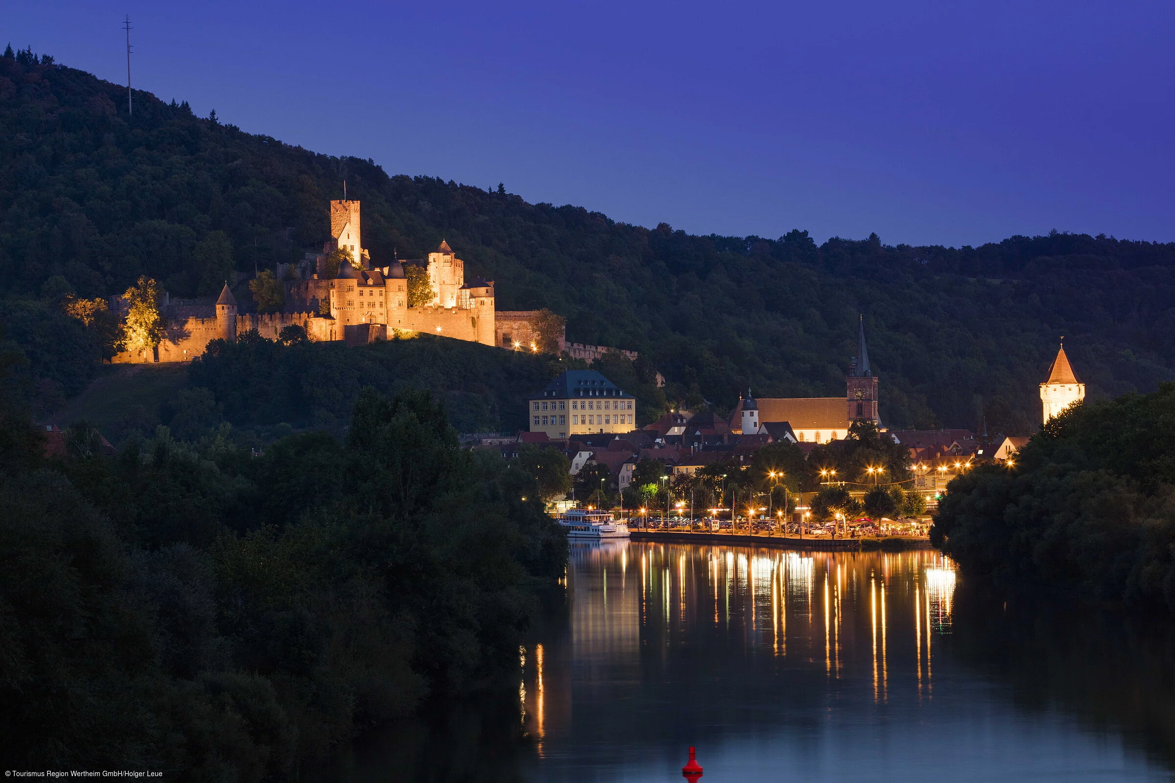 Wertheim, Spessart-Mainland, Franconia, Baden-Württemberg, Germany