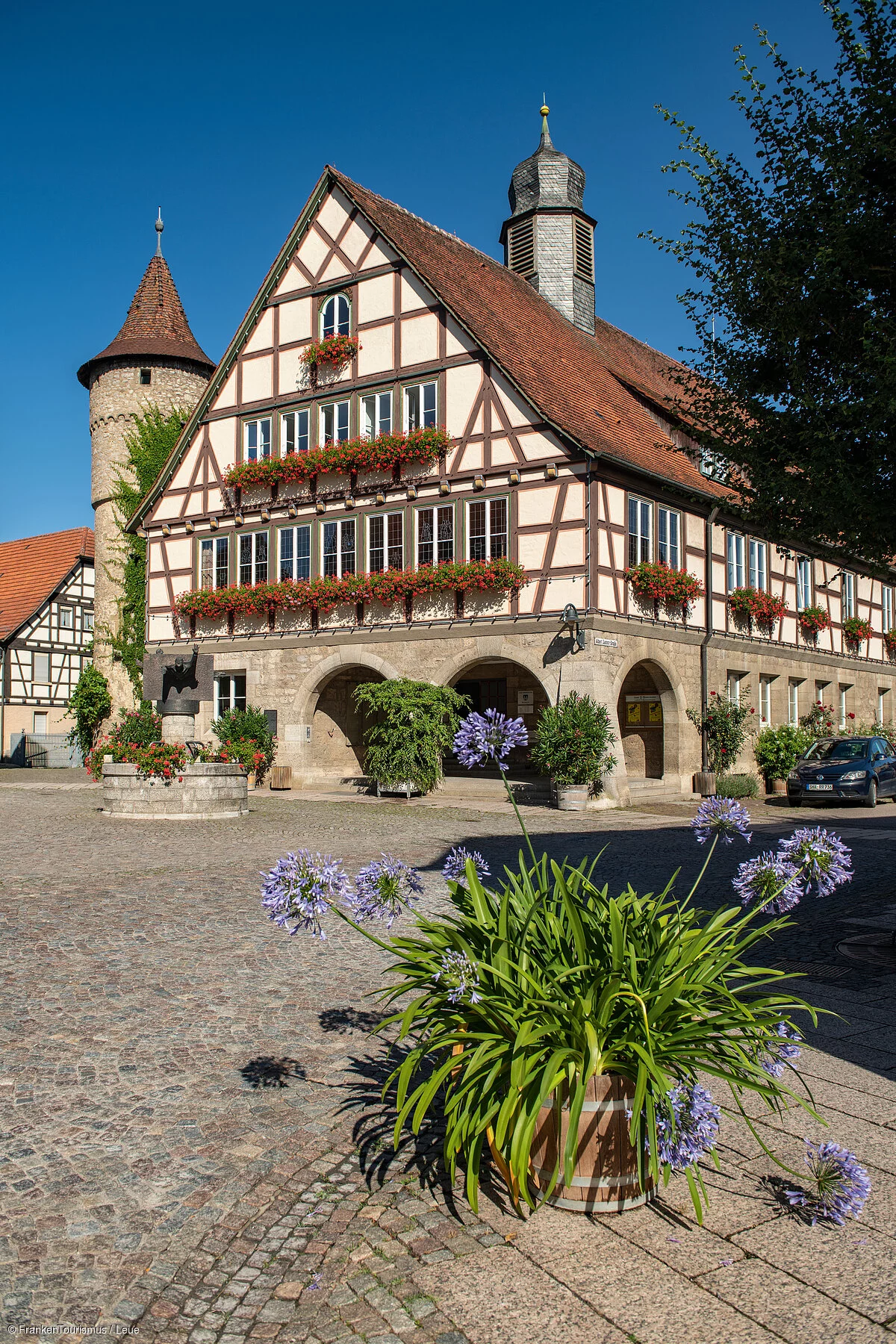 Rathaus mit Fachwerkromantik