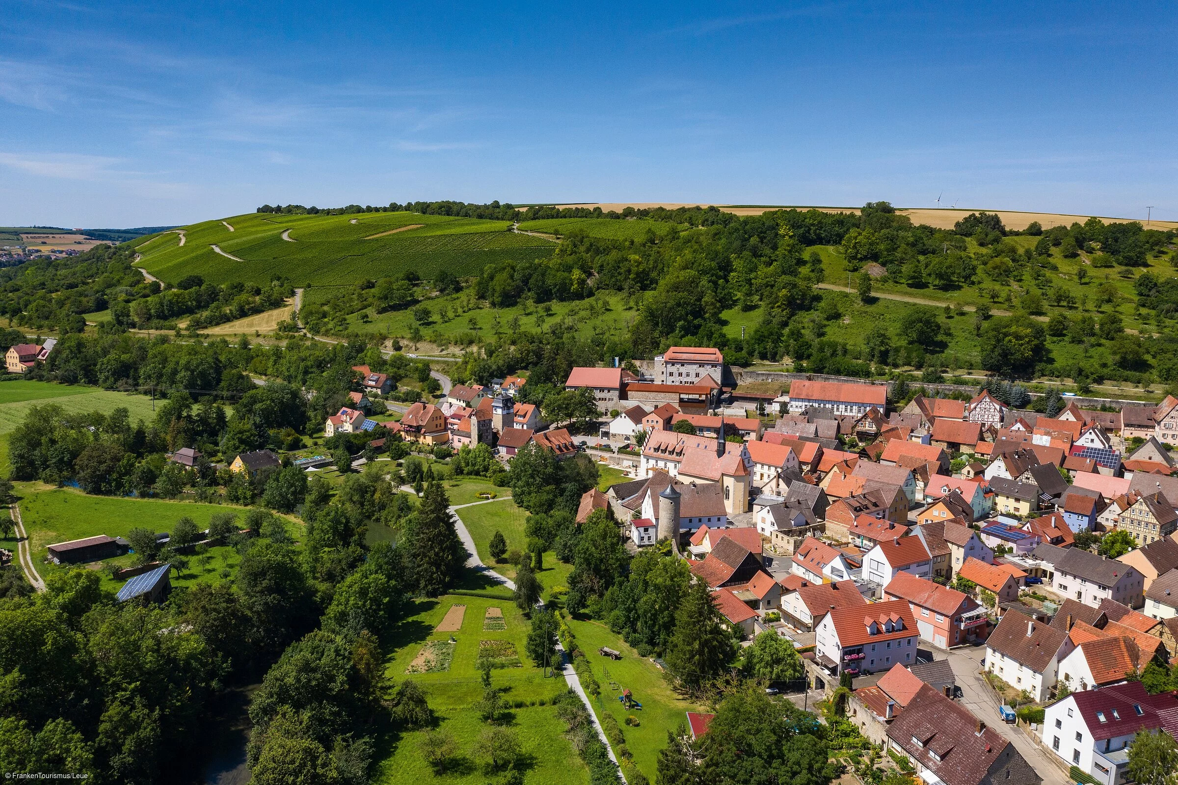 Weinort an der Romantischen Straße und an der Tauber