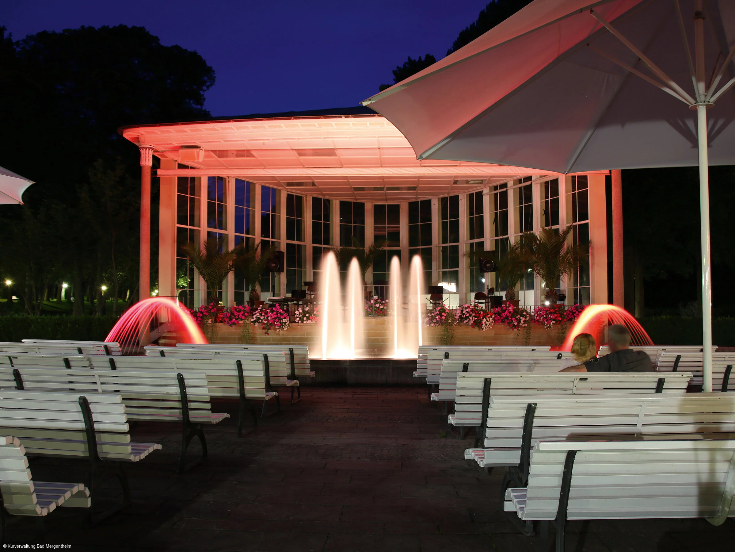 Wasserspiele im Kurpark