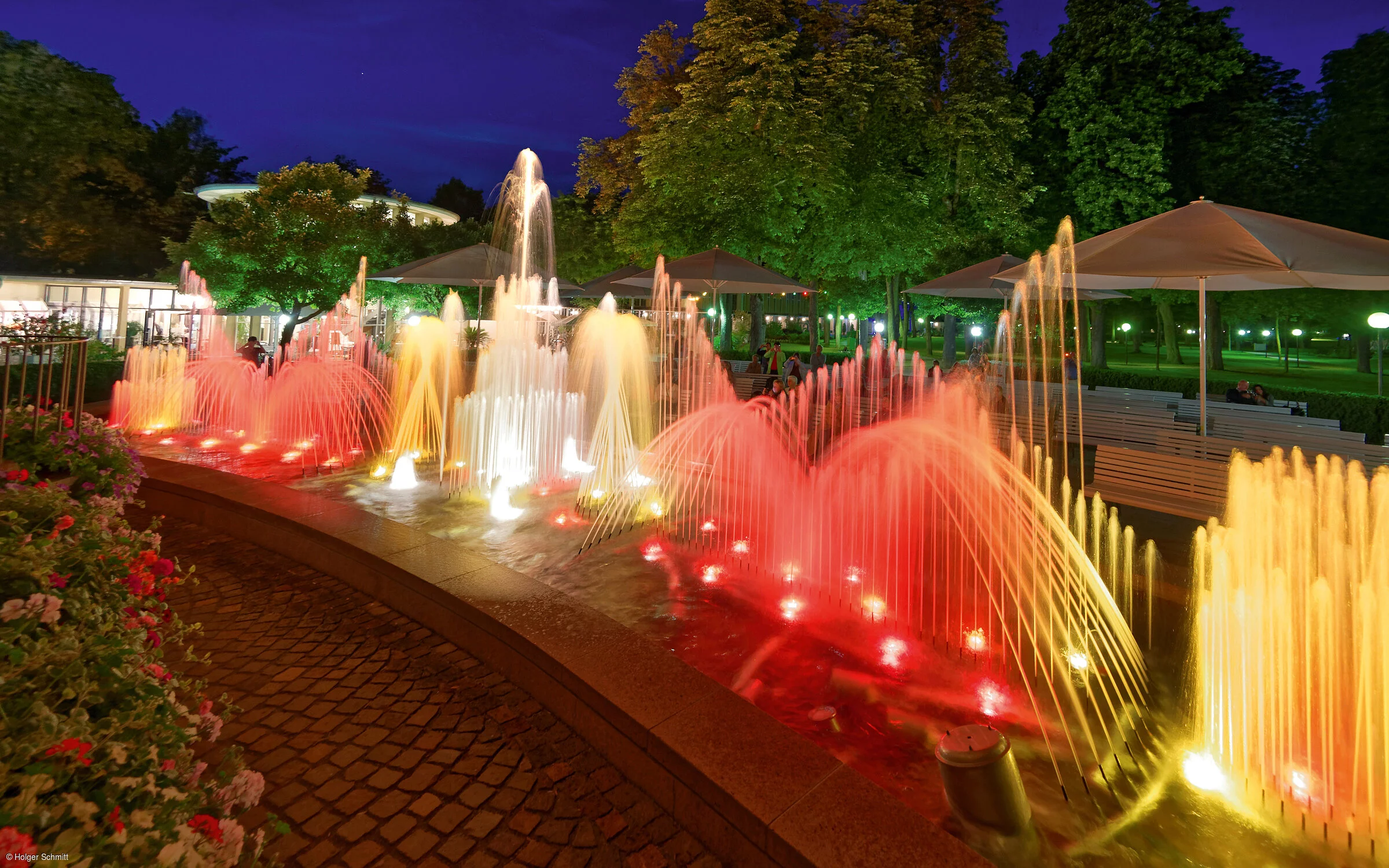 Wasserspiele im Kurpark