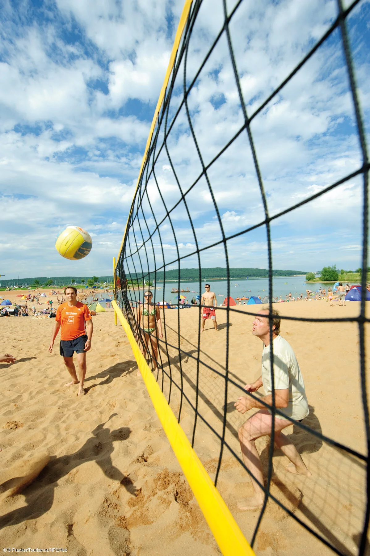 Beach-Volleyball am Brombachsee