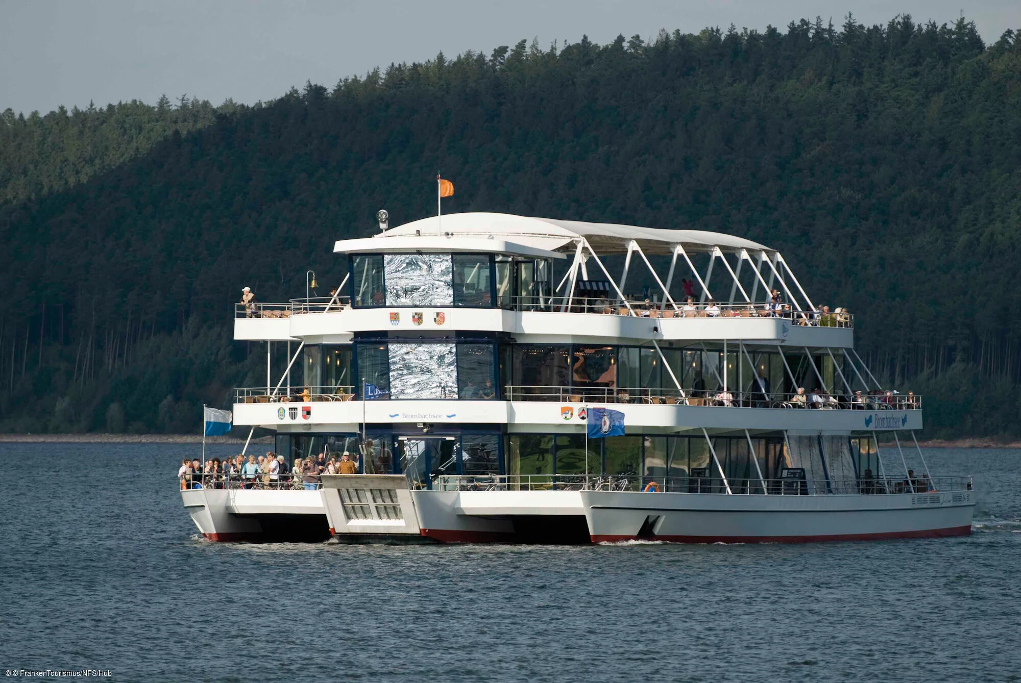 Trimaran "MS Brombachsee"