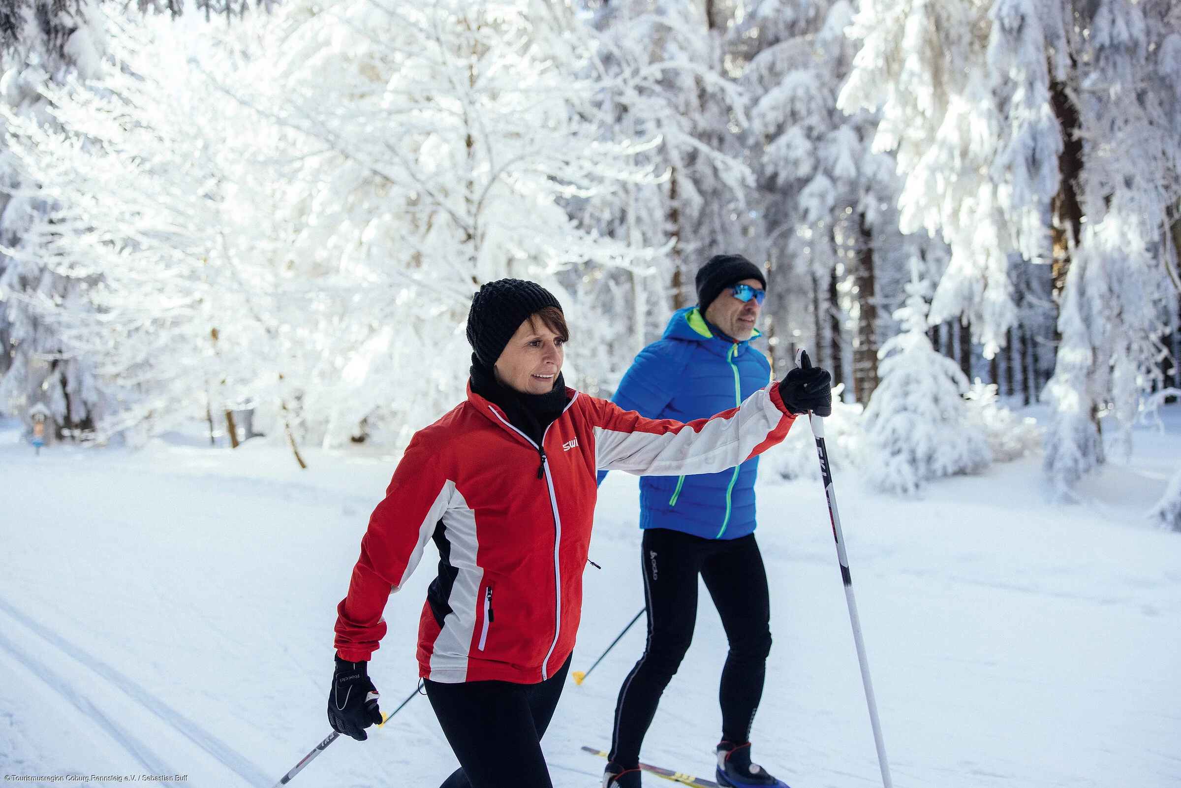 Langlaufen in der Wintersportregion