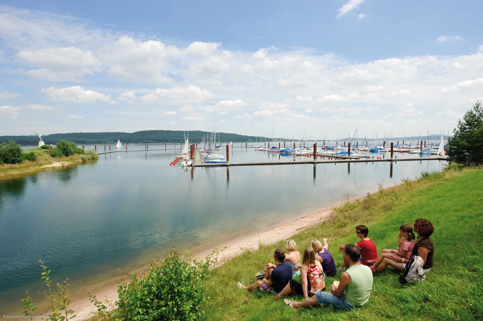 Picknick am Brombachsee