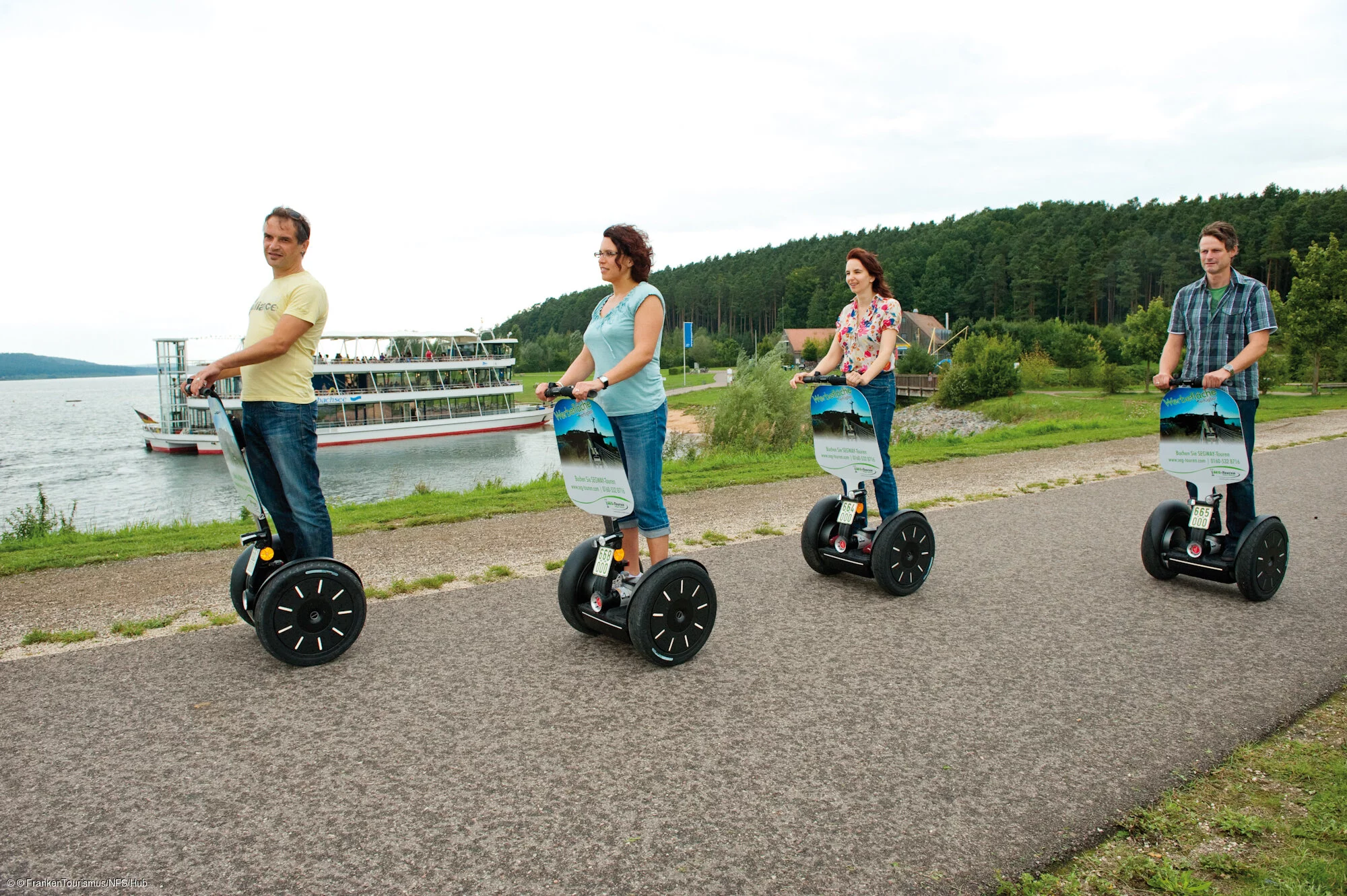 Segway am Großen Brombachsee