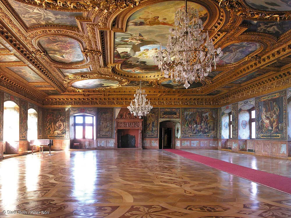 Prunksaal Schloss Ratibor
