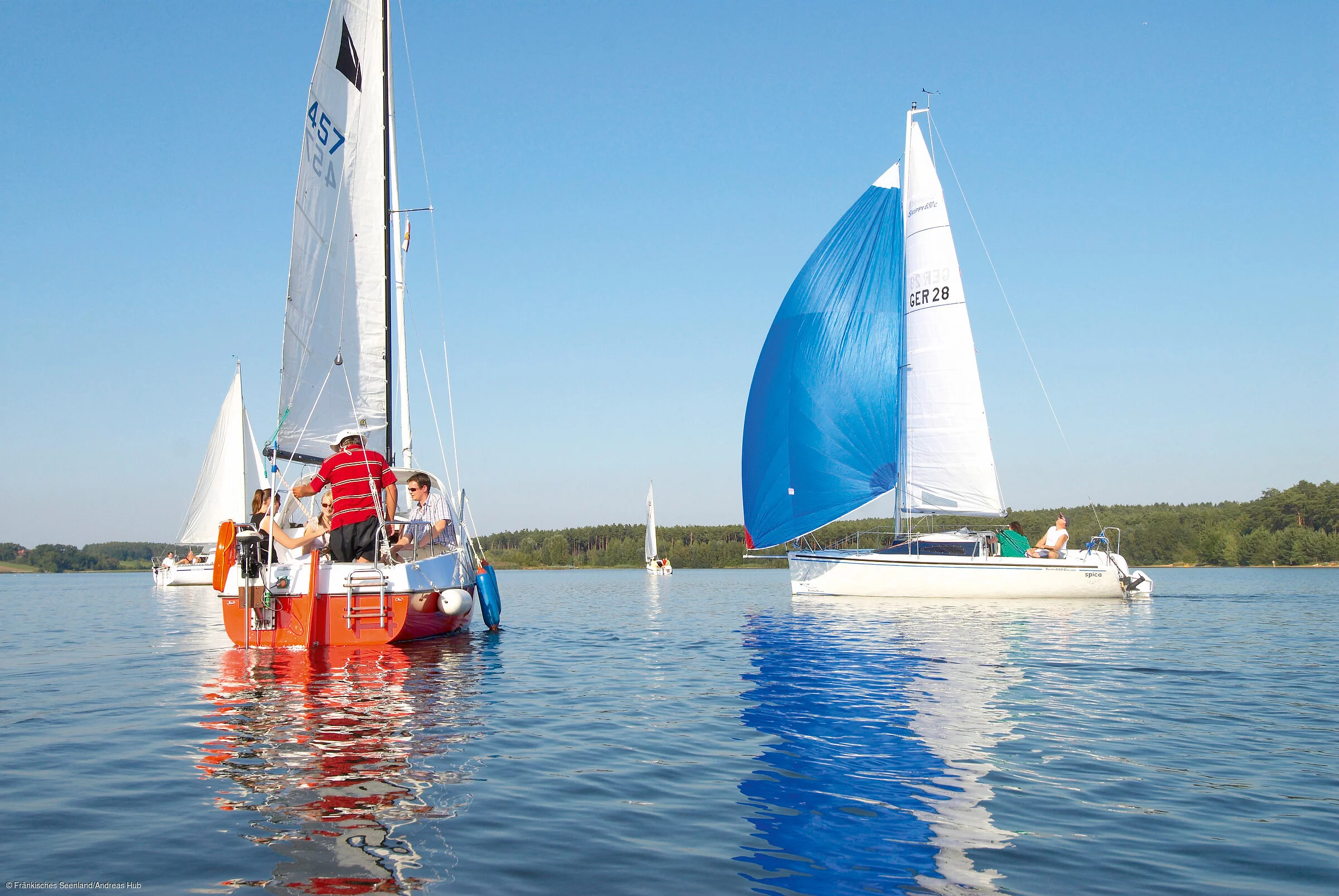 Segeln am Rothsee