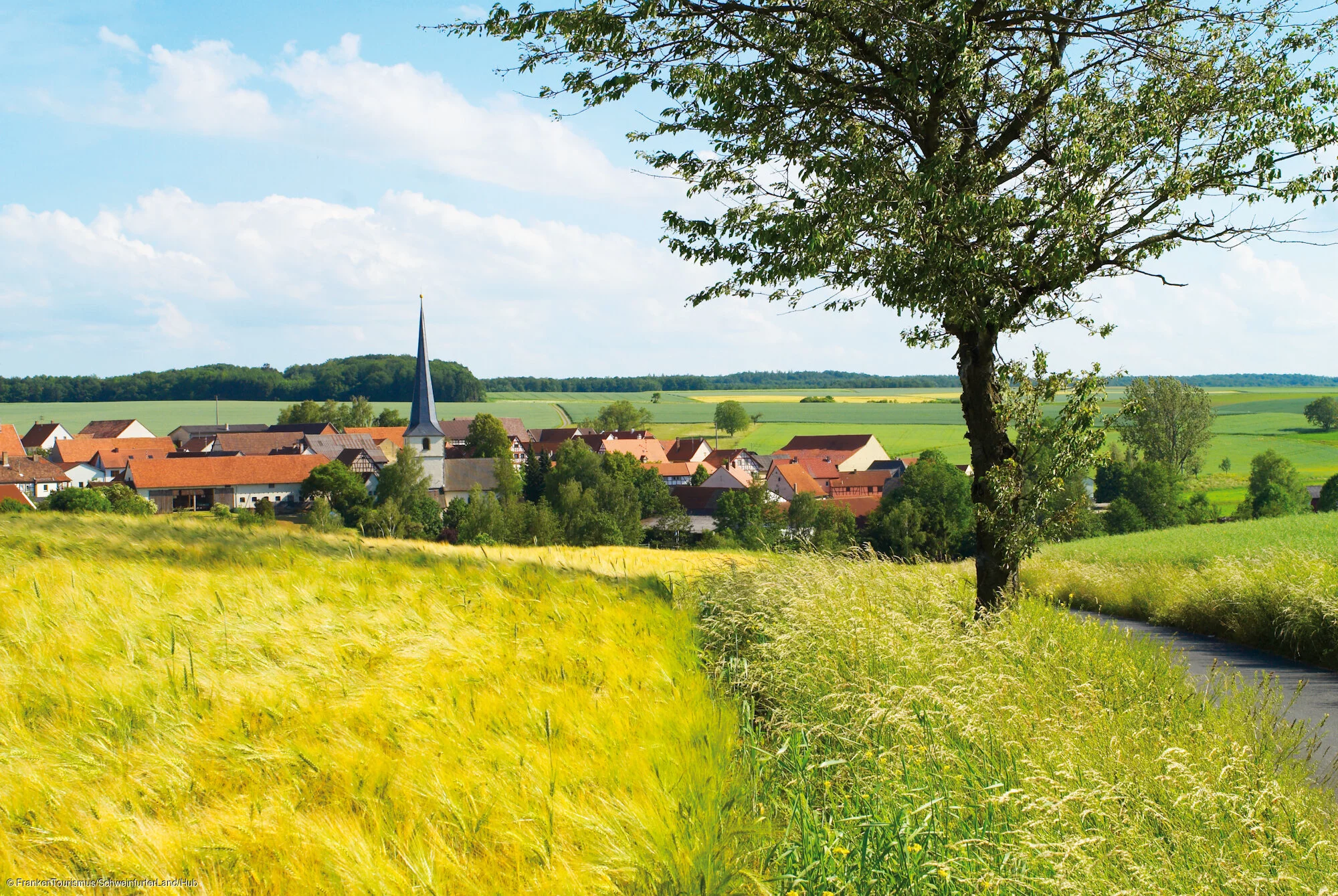 Blick auf die Gemeinde